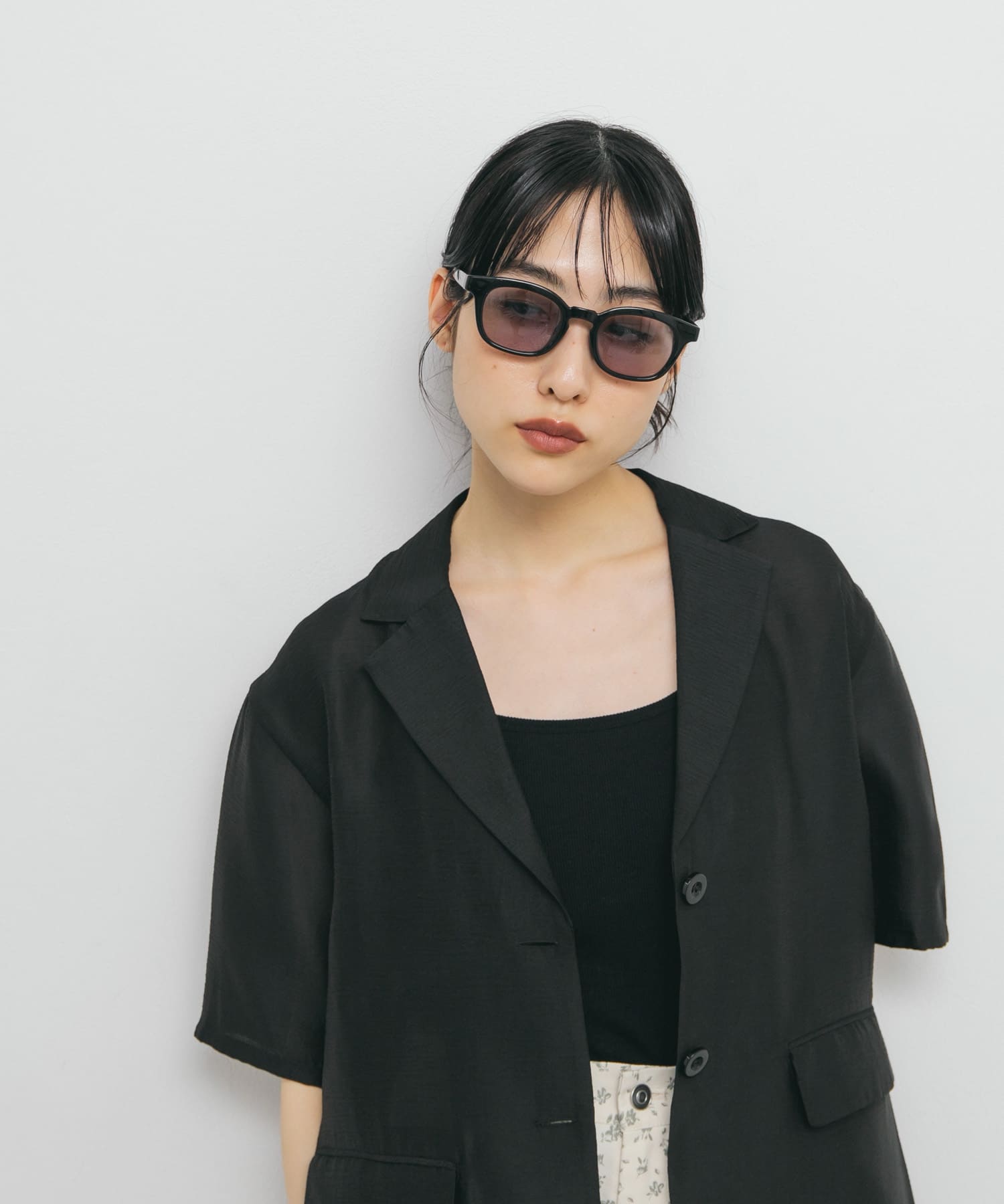 ウェリントンフレームサングラス