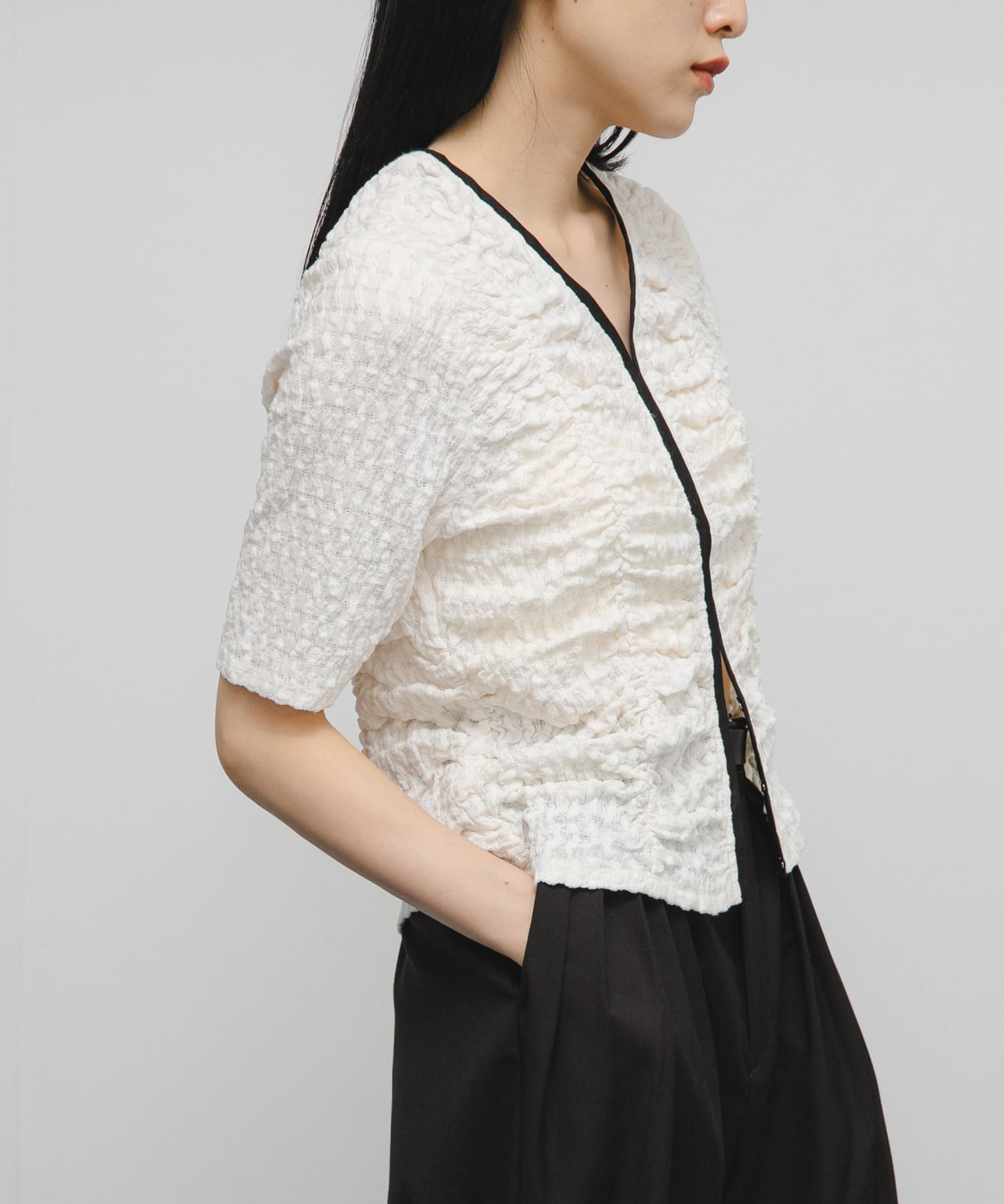 身長：160cm サイズ：one