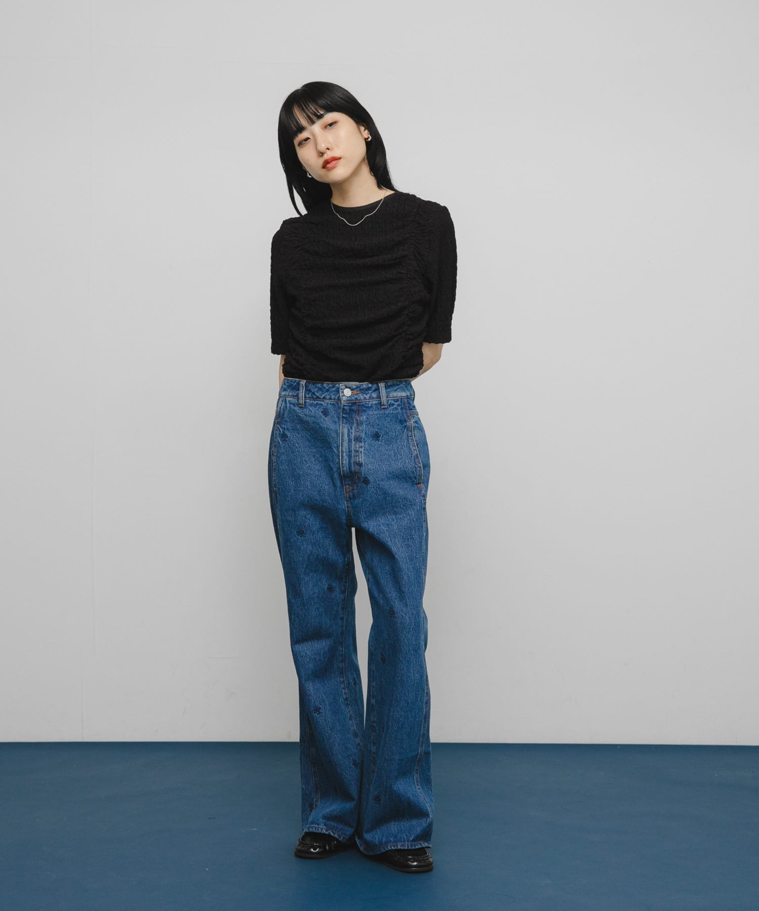 身長：160cm サイズ：one
