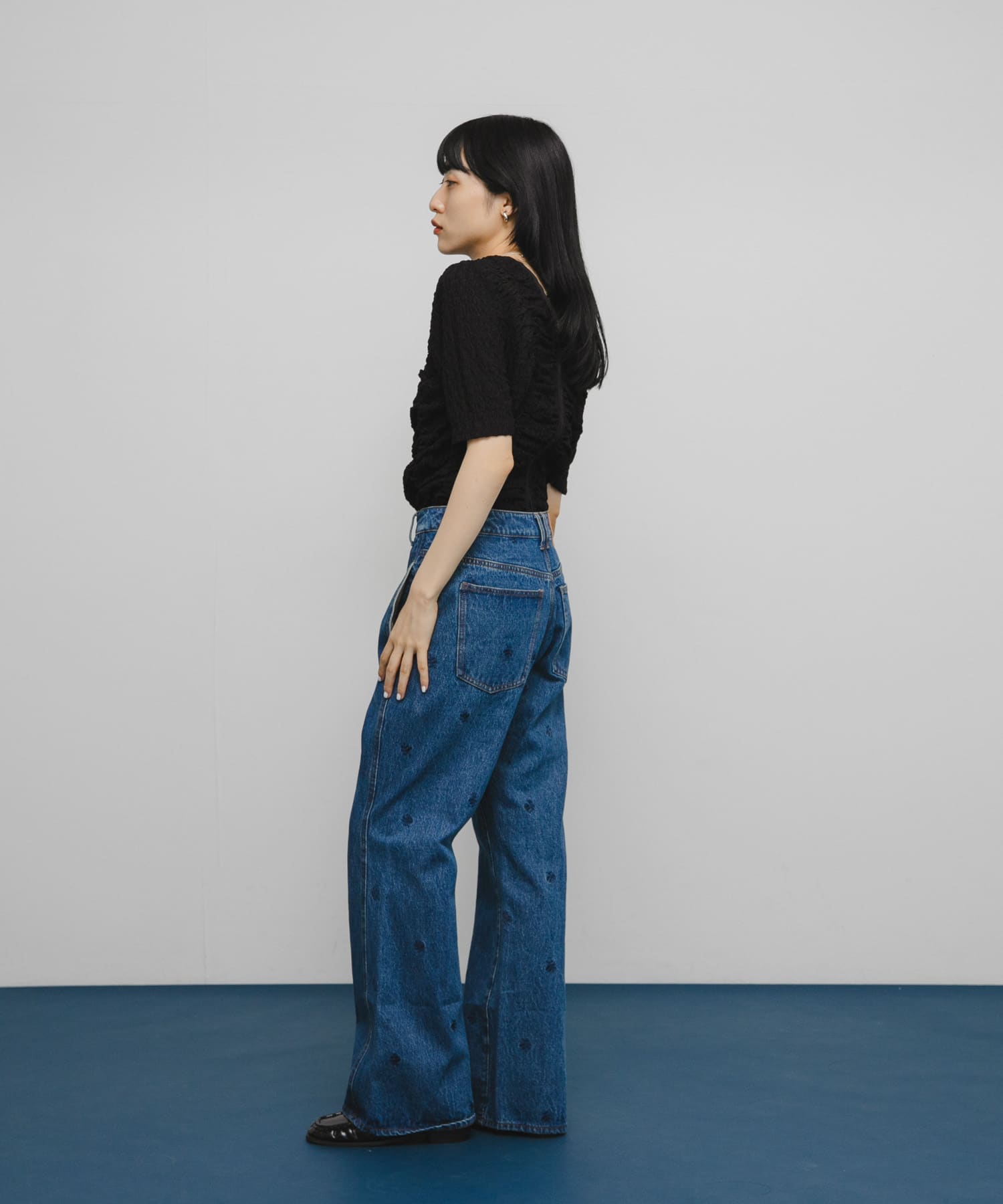 身長：160cm サイズ：one