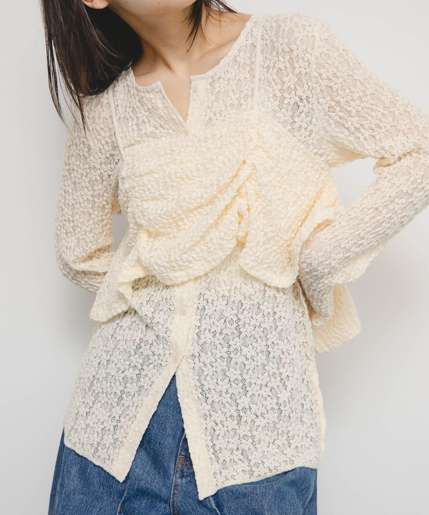 ビスチェSETレーストップス