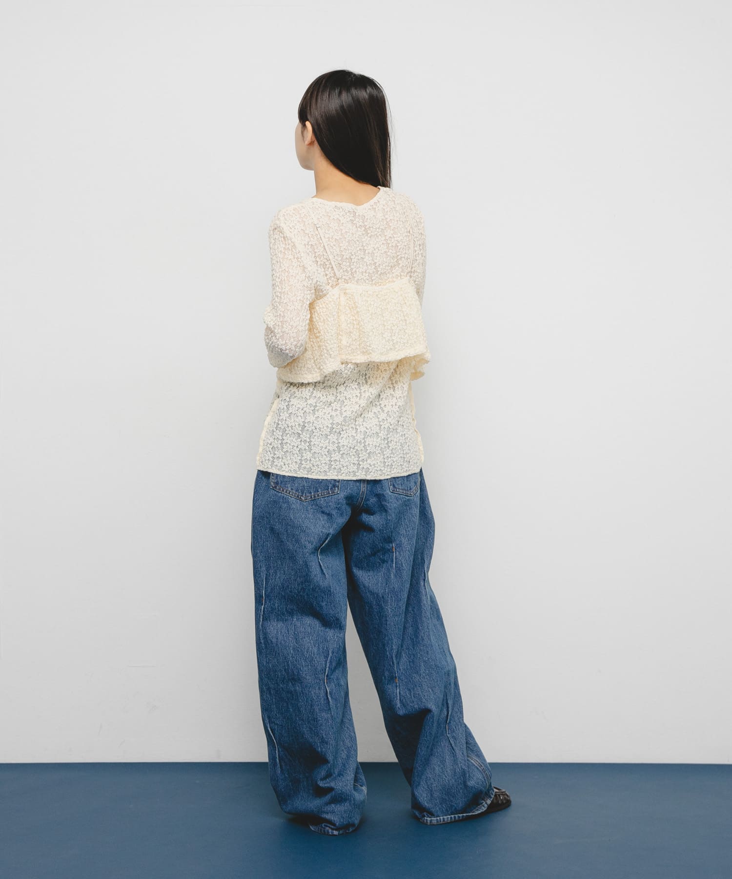 身長：153cm サイズ：one