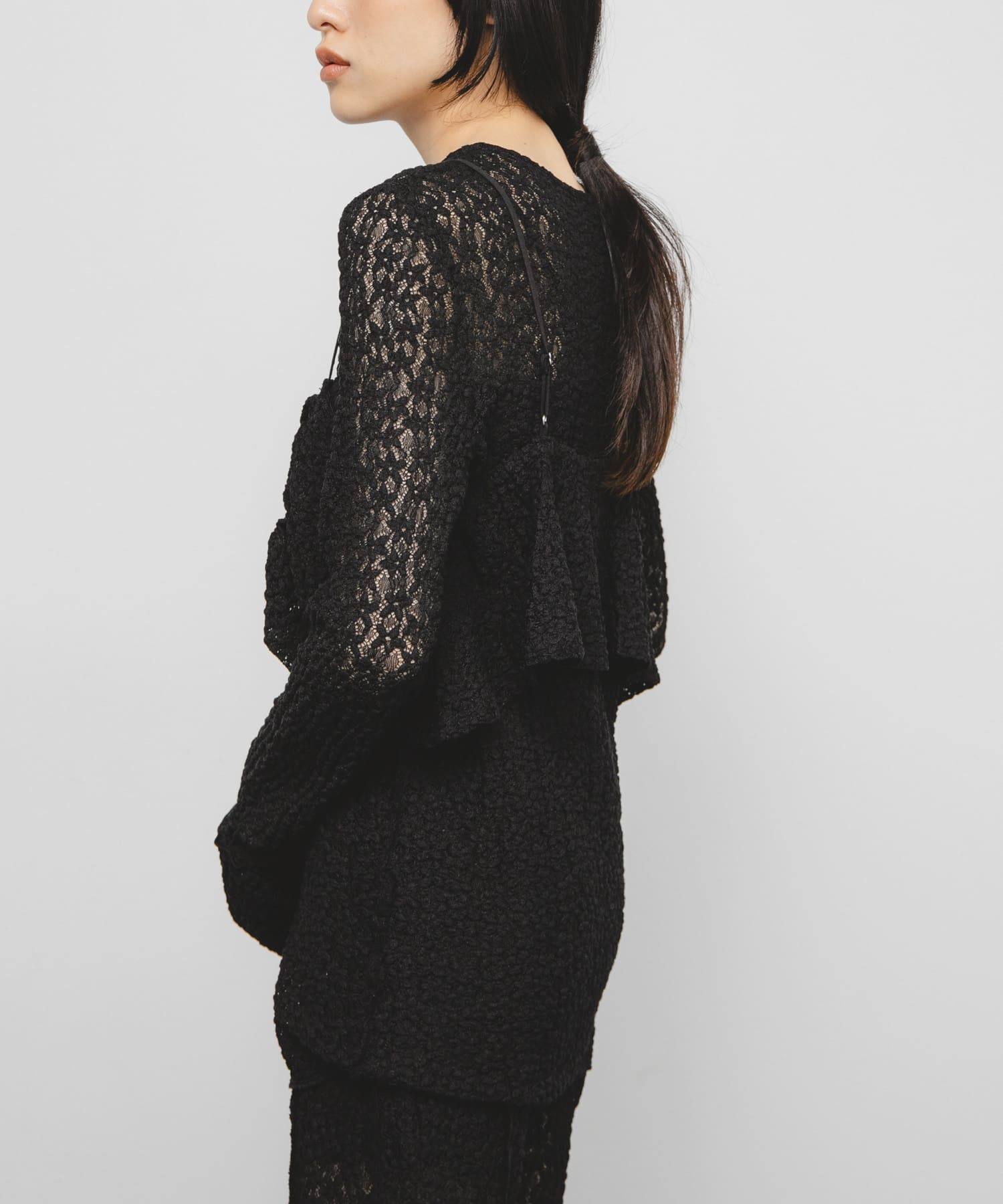 身長：160cm サイズ：one