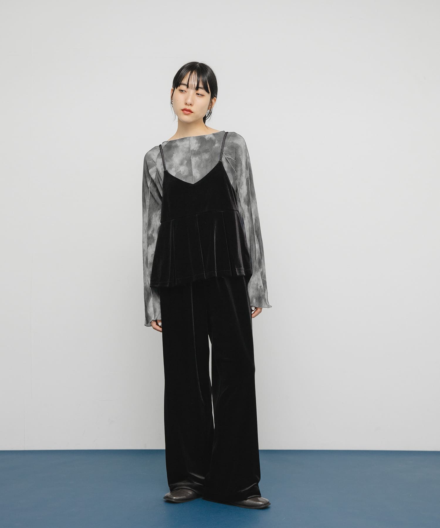 身長：160cm サイズ：one