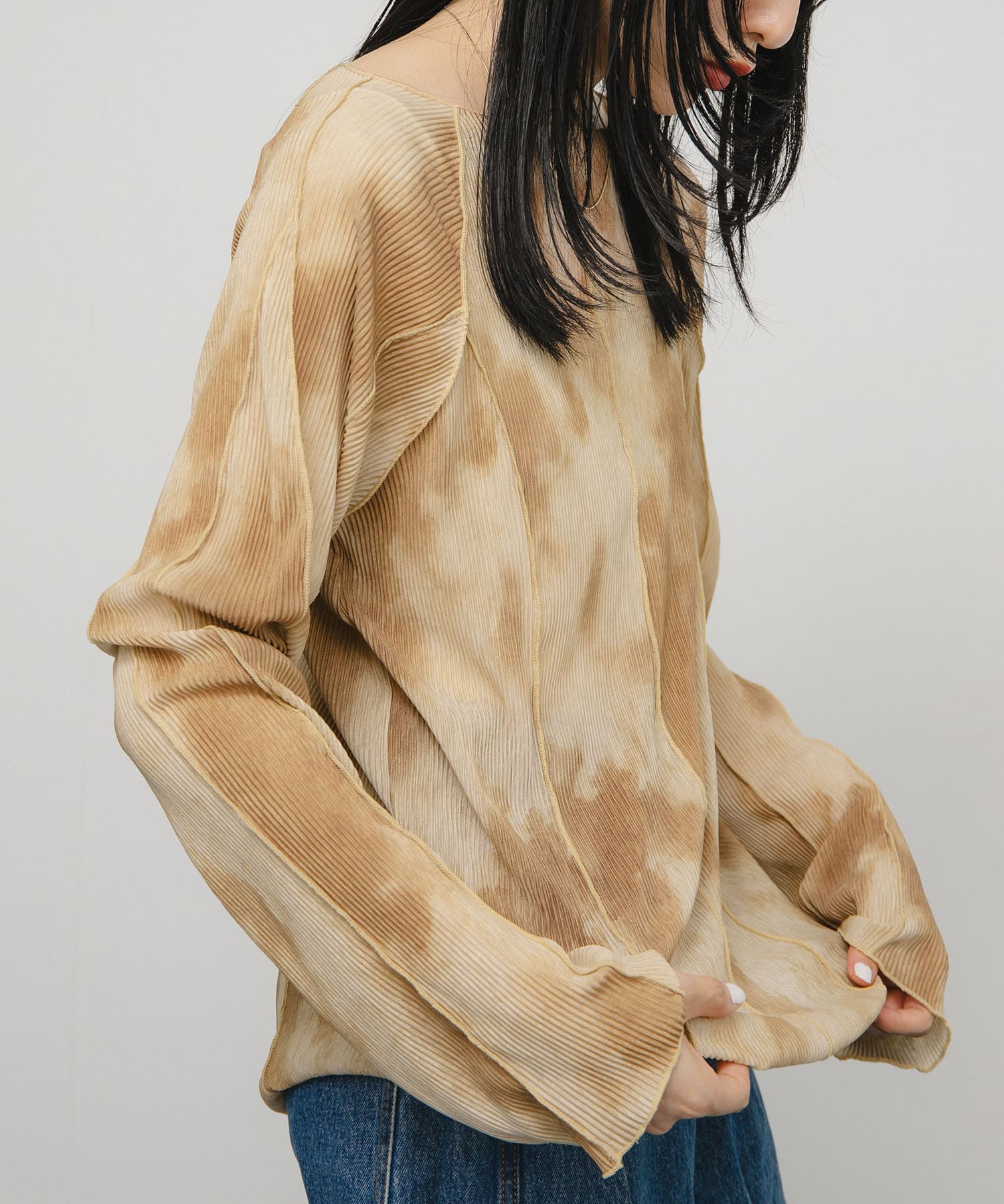 身長：160cm サイズ：one