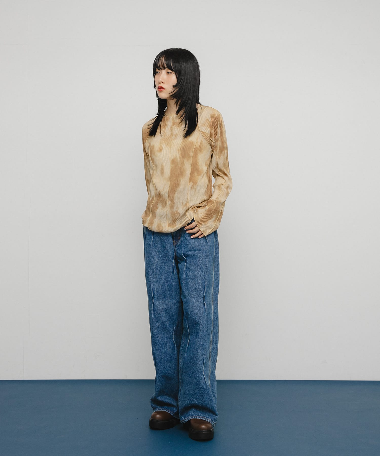 身長：160cm サイズ：one