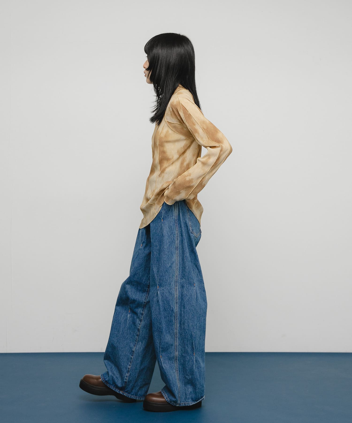 身長：160cm サイズ：one