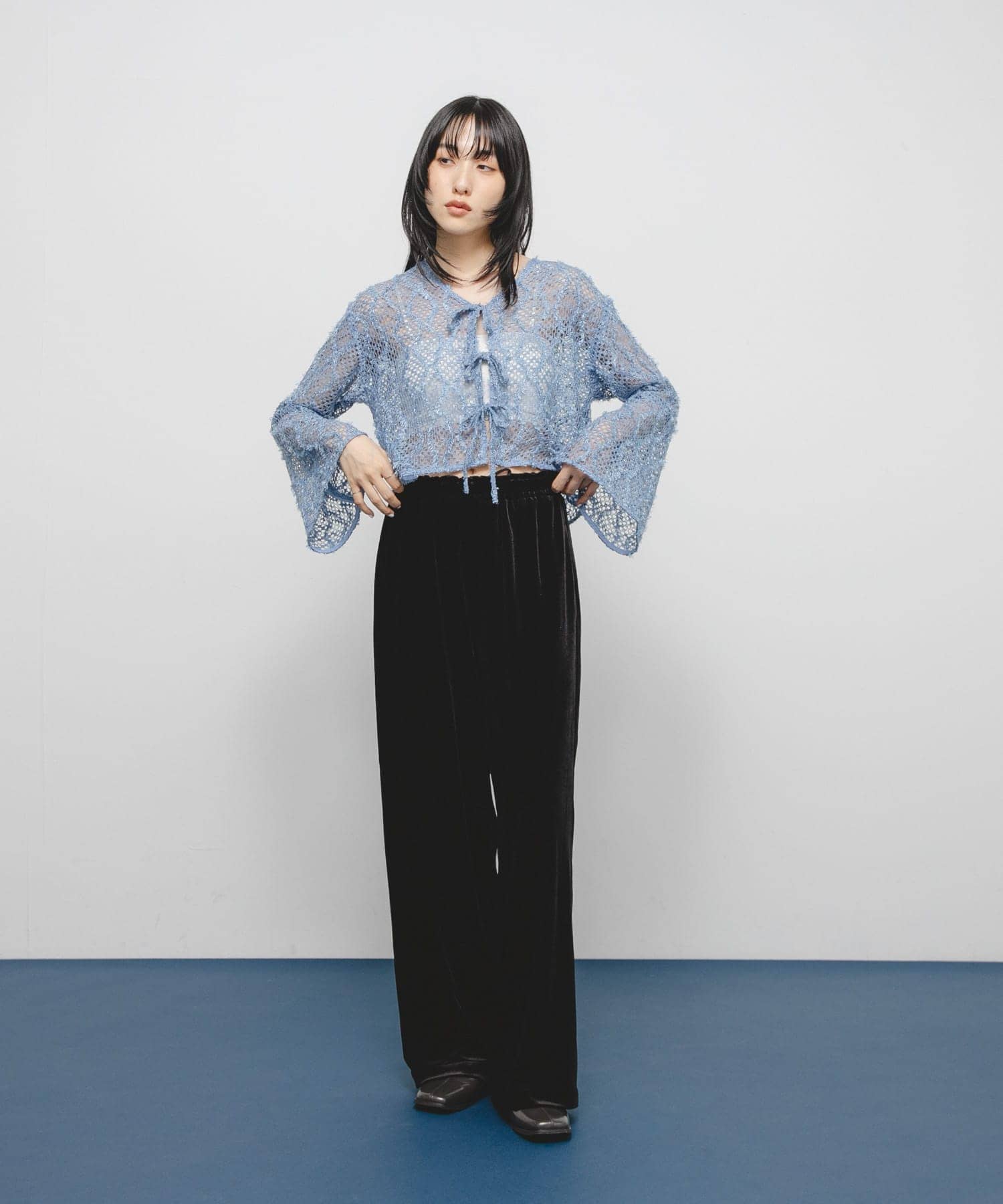 身長：160cm サイズ：one