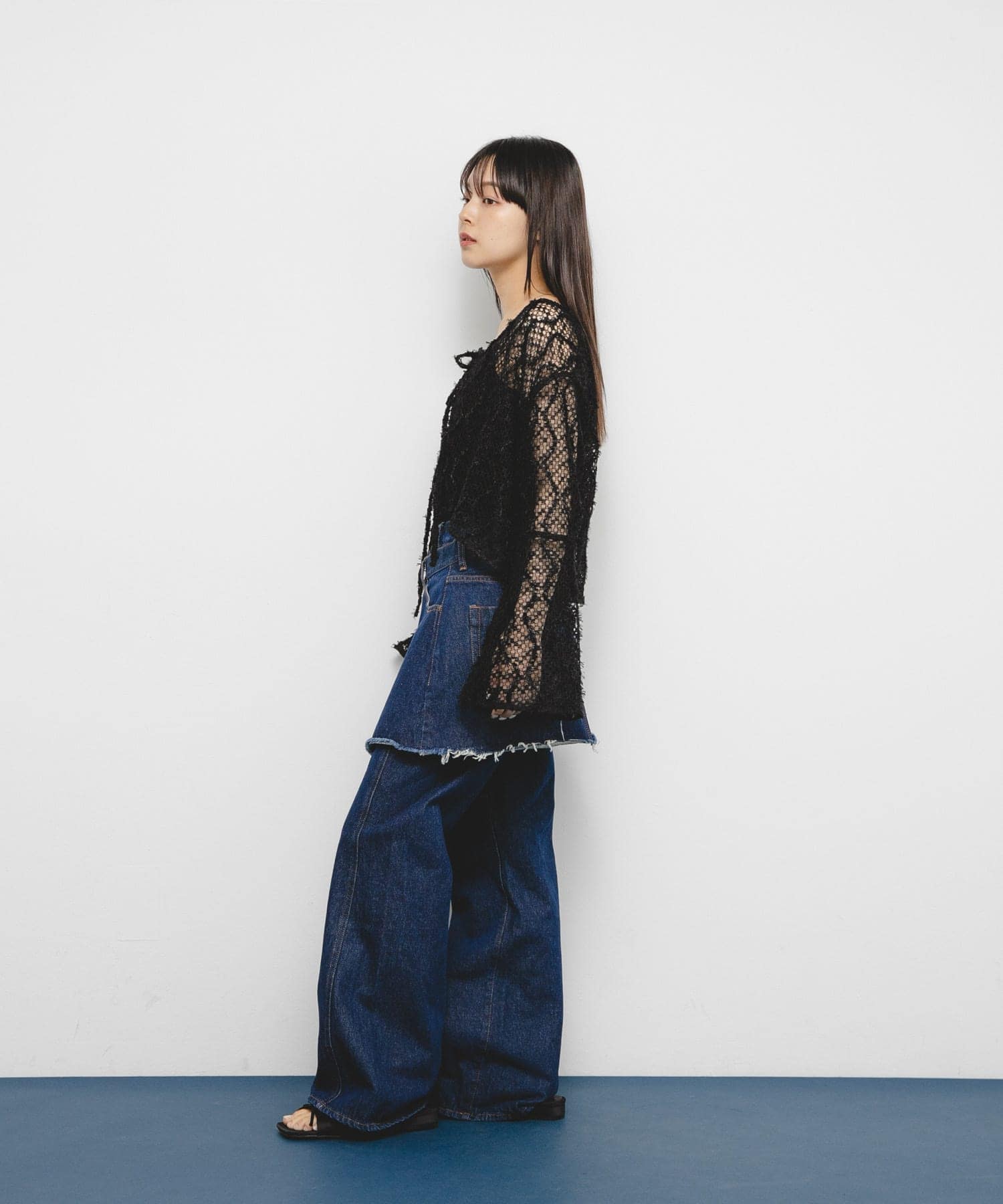 身長：153cm サイズ：one