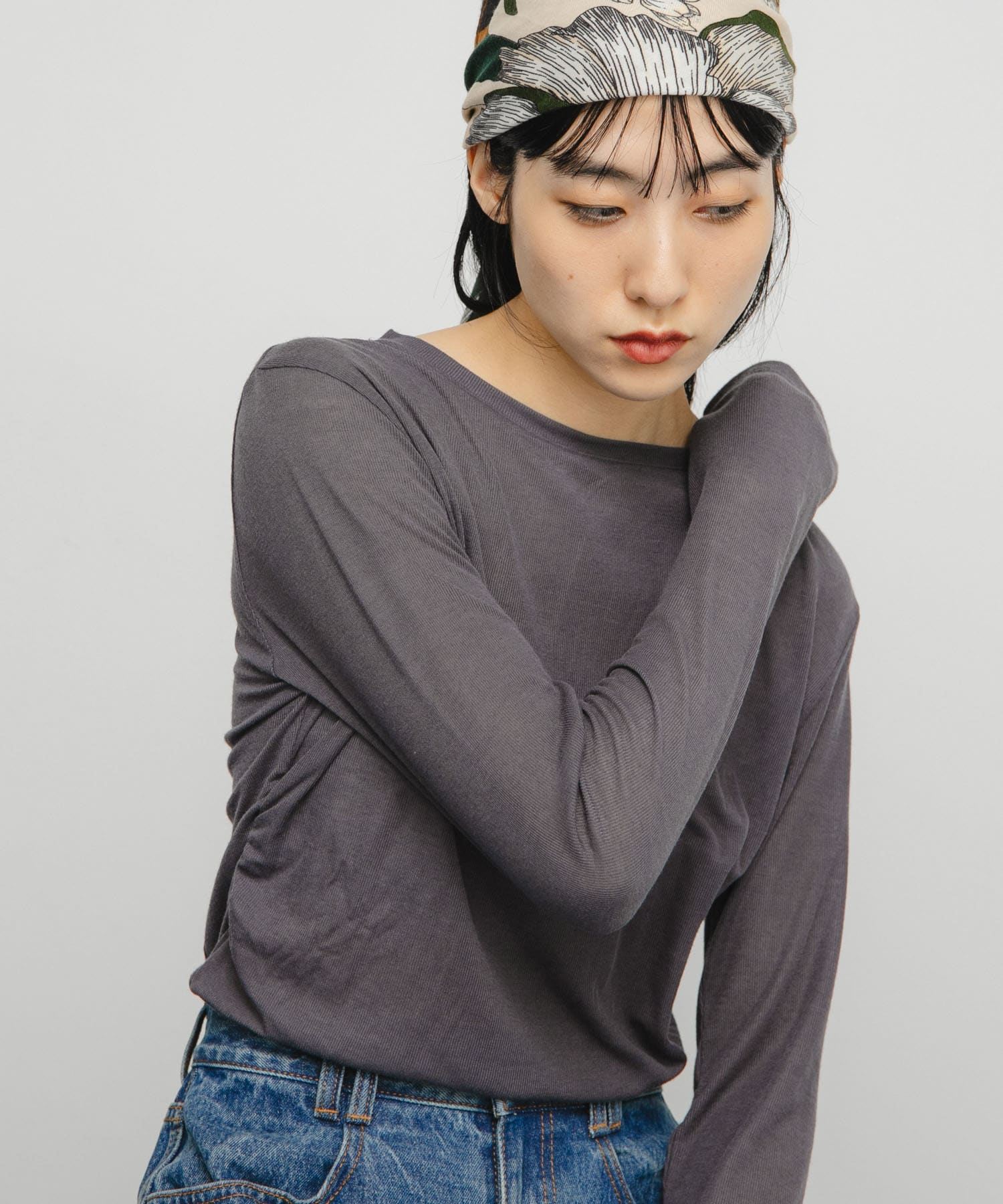 身長：160cm サイズ：one