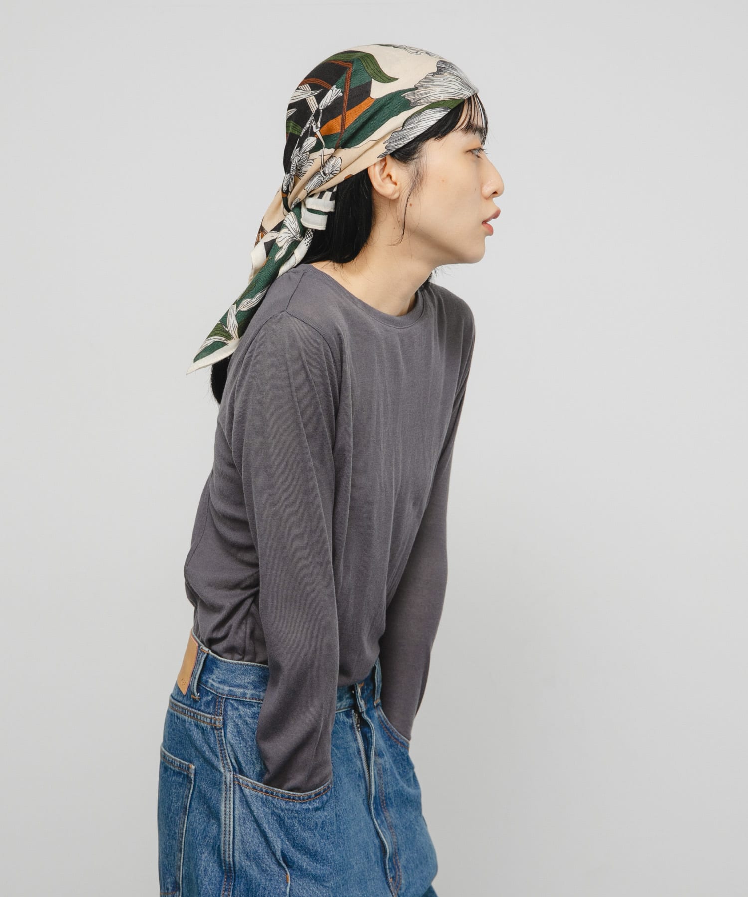 身長：160cm サイズ：one