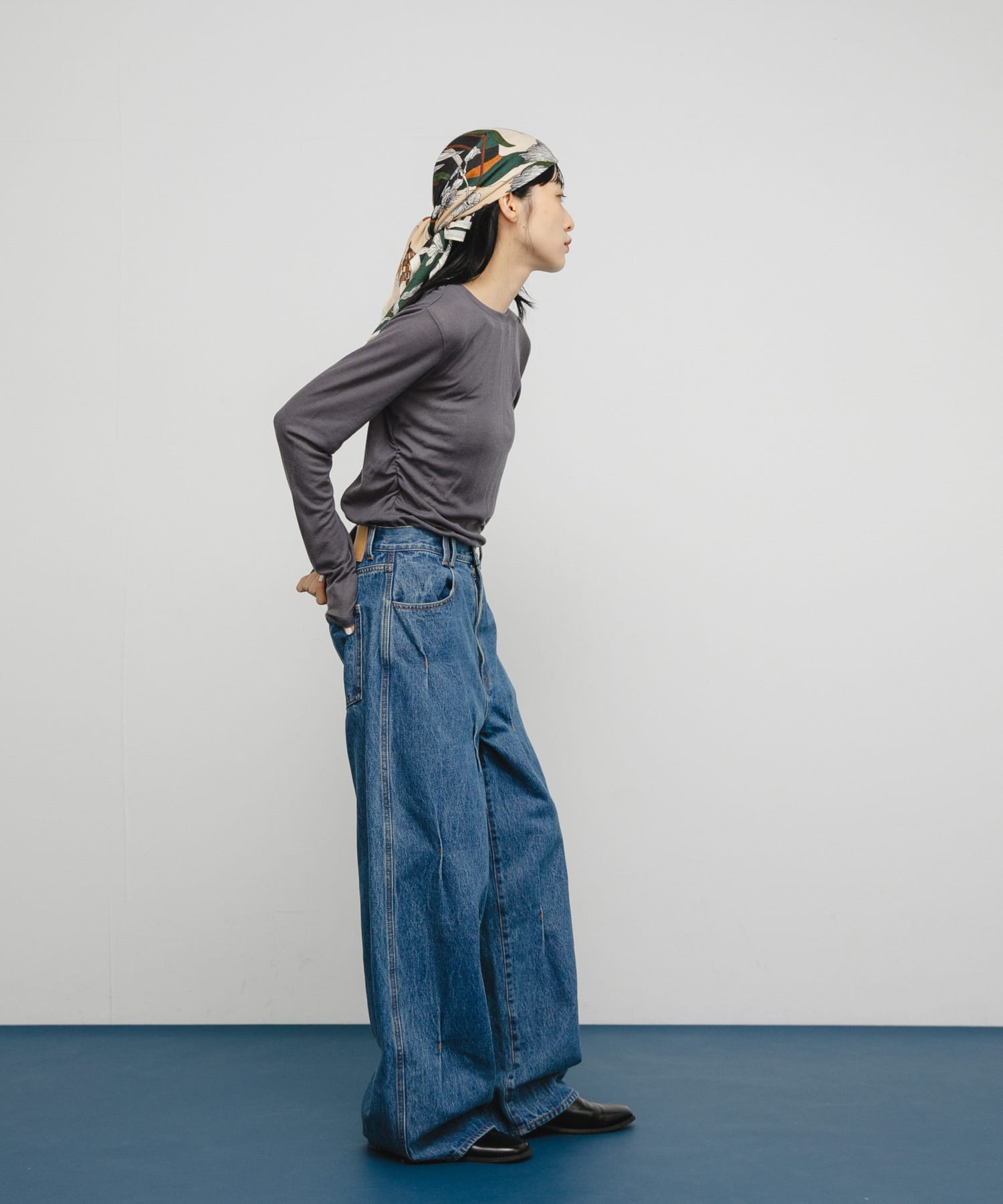 身長：160cm サイズ：one