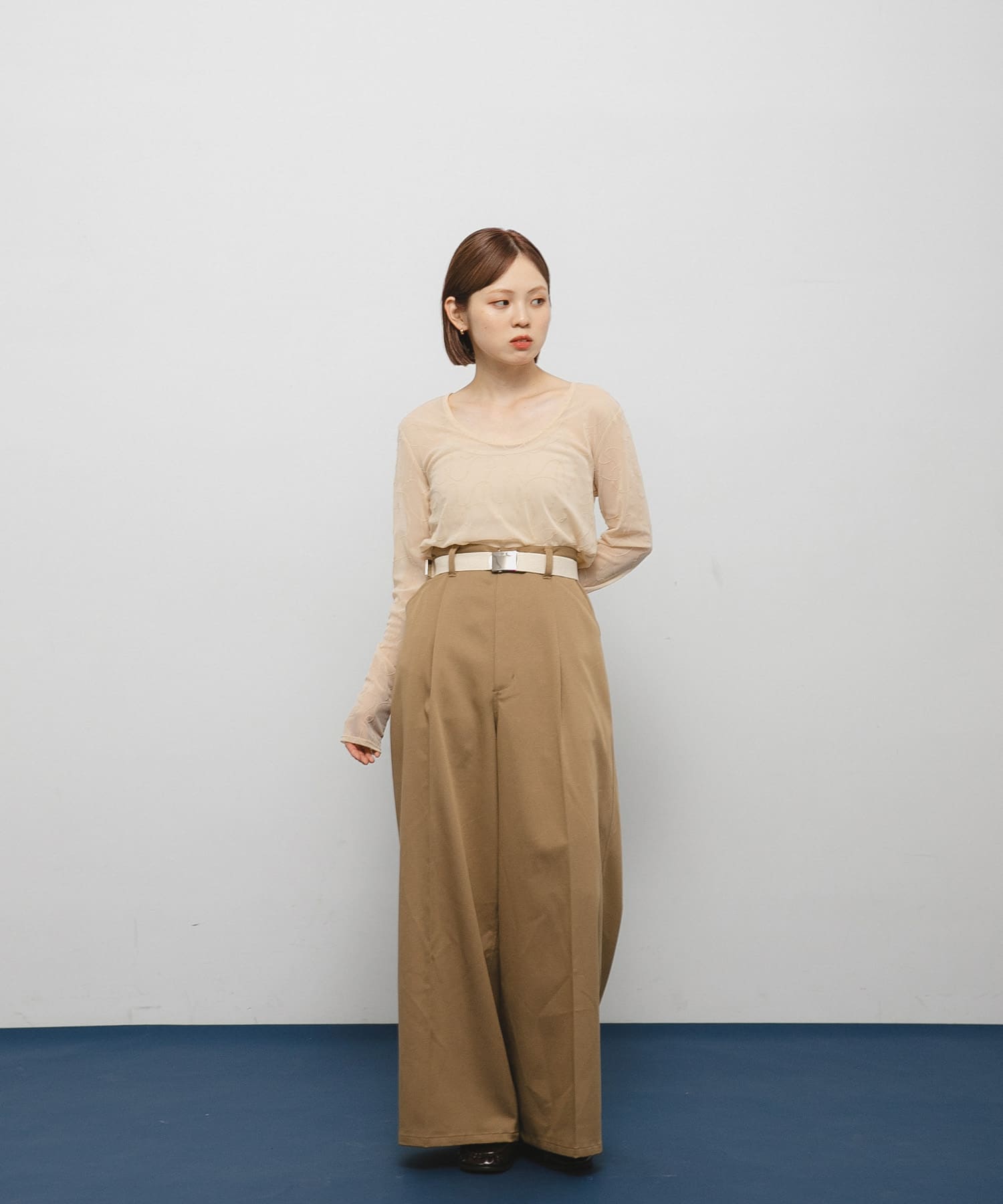 身長：153cm サイズ：one