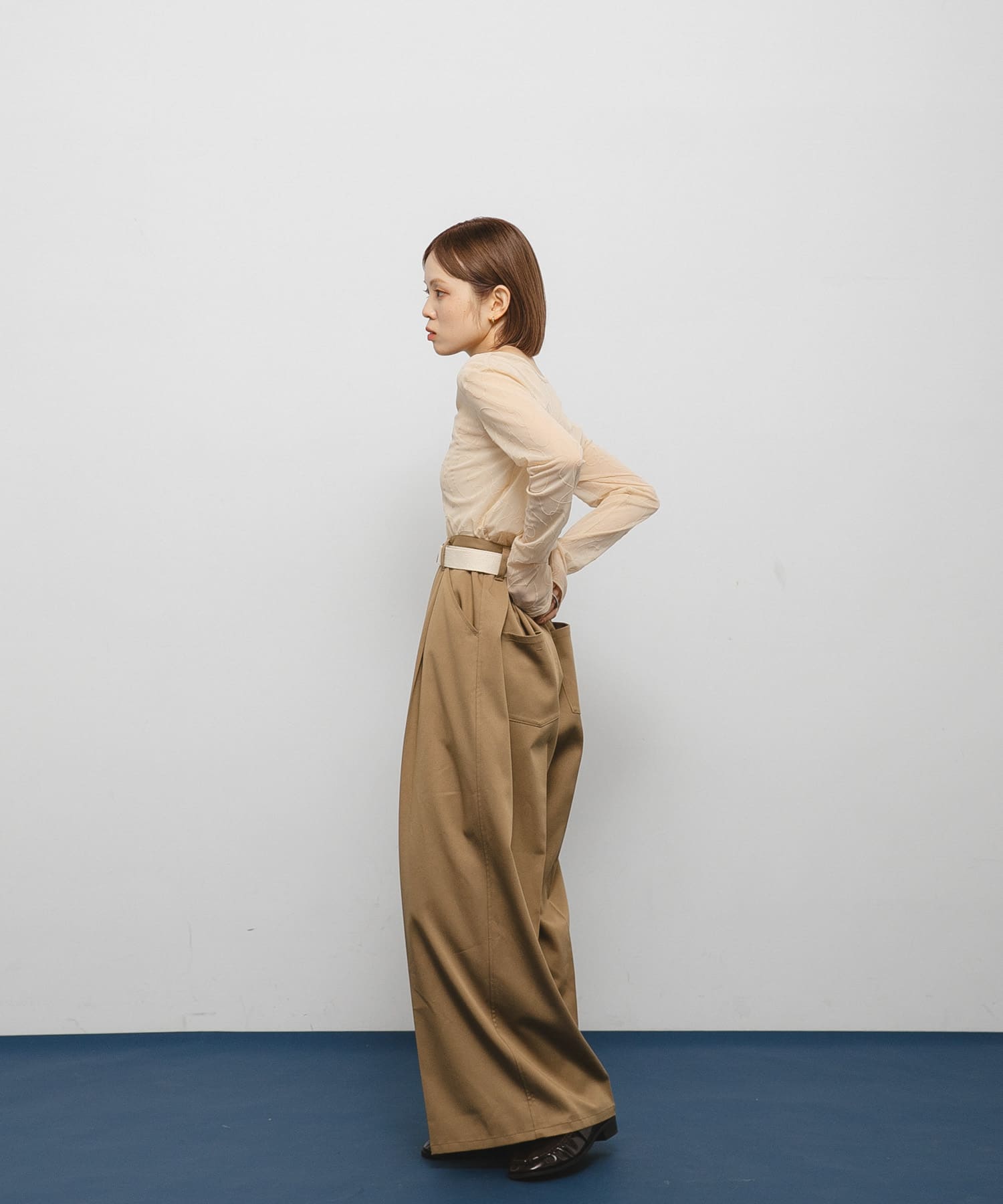 身長：153cm サイズ：one