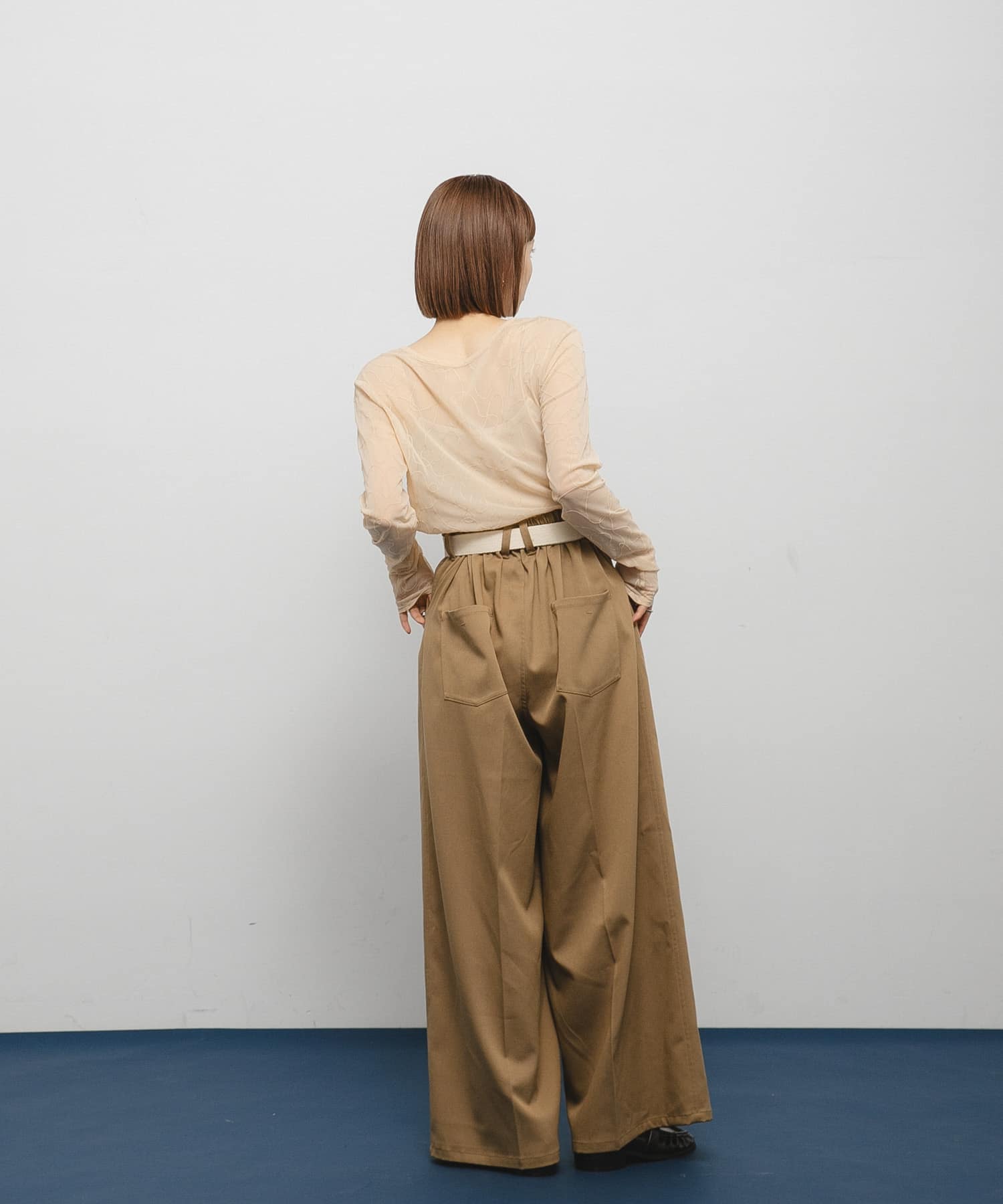 身長：153cm サイズ：one