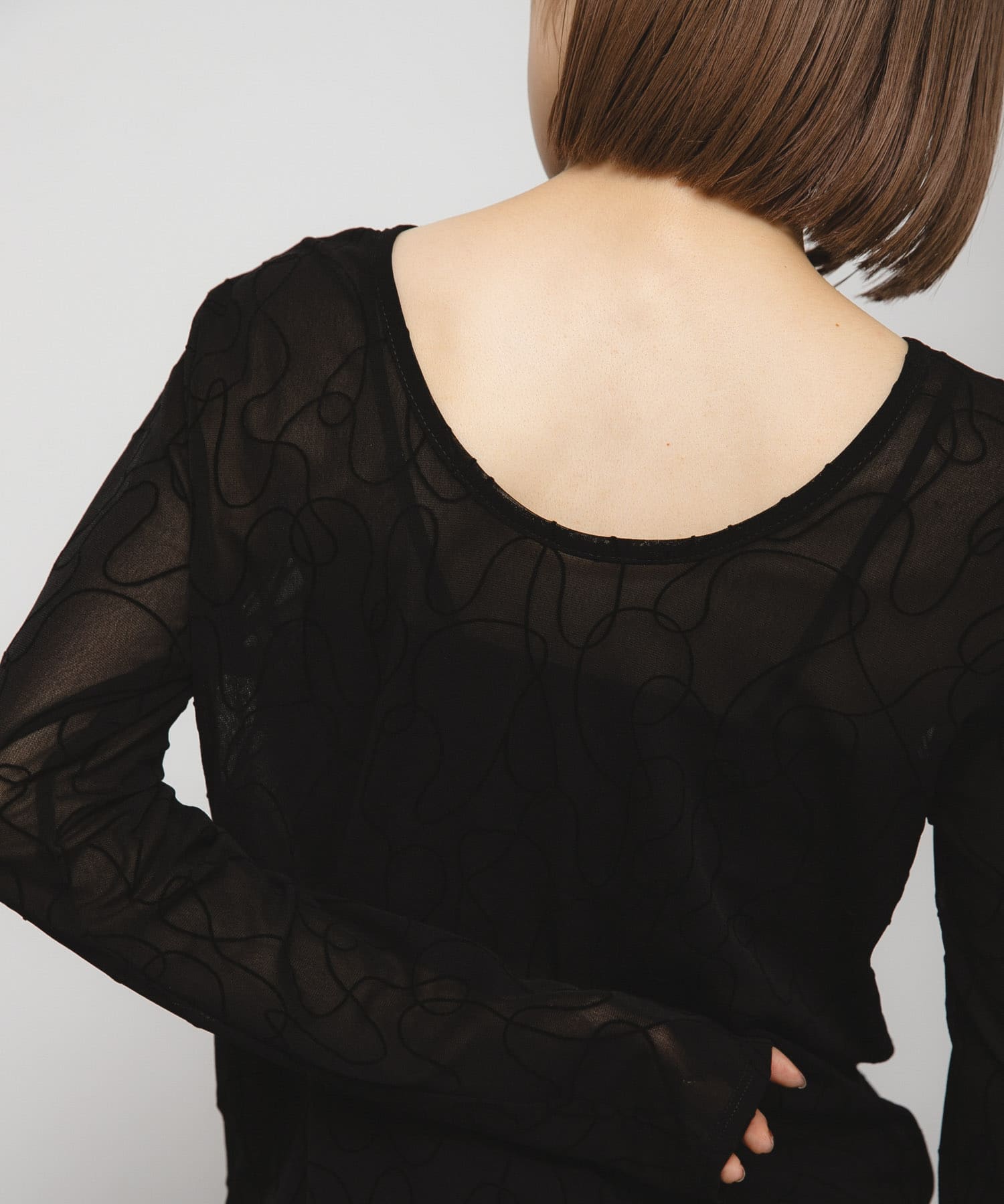 身長：153cm サイズ：one