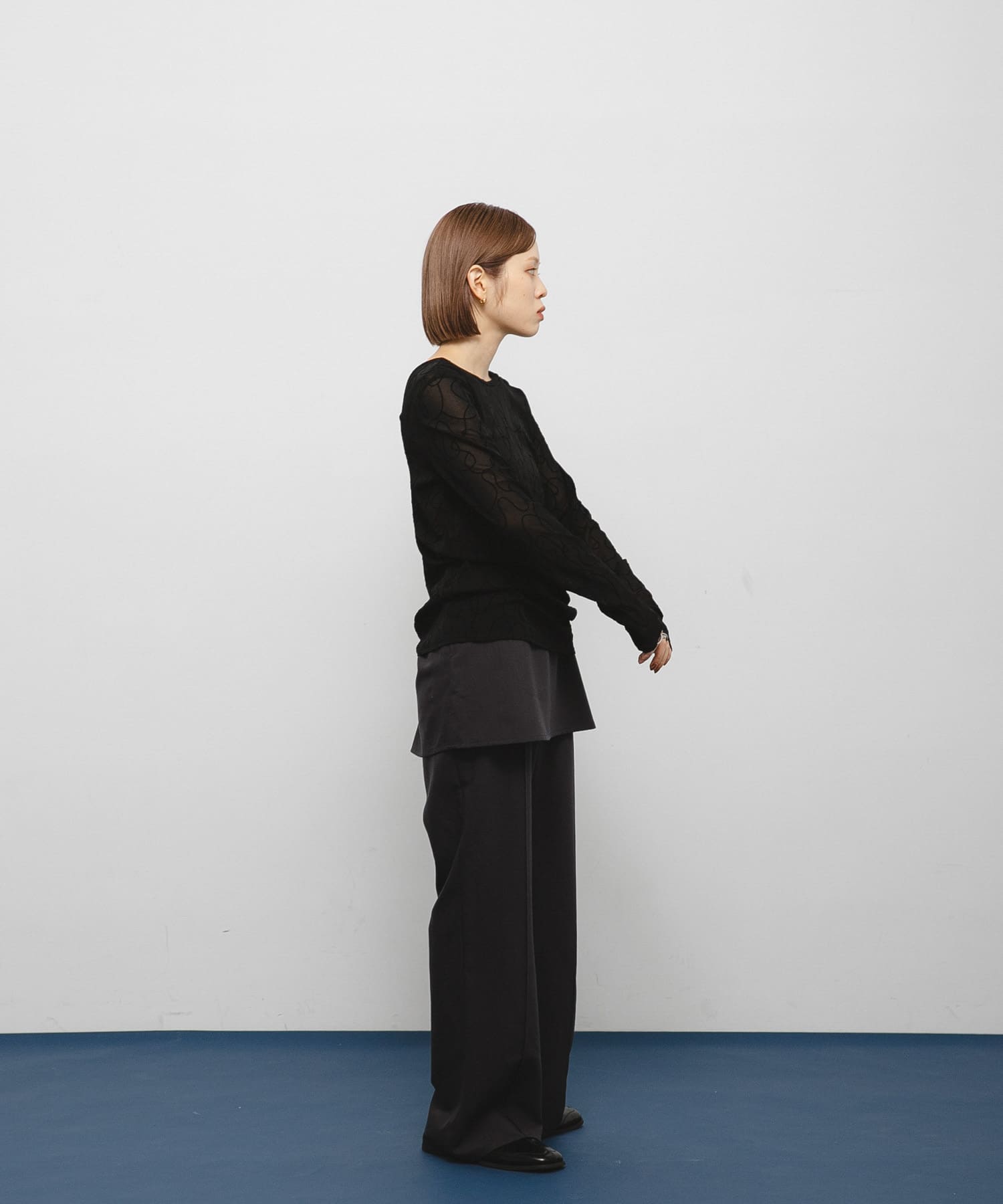 身長：153cm サイズ：one