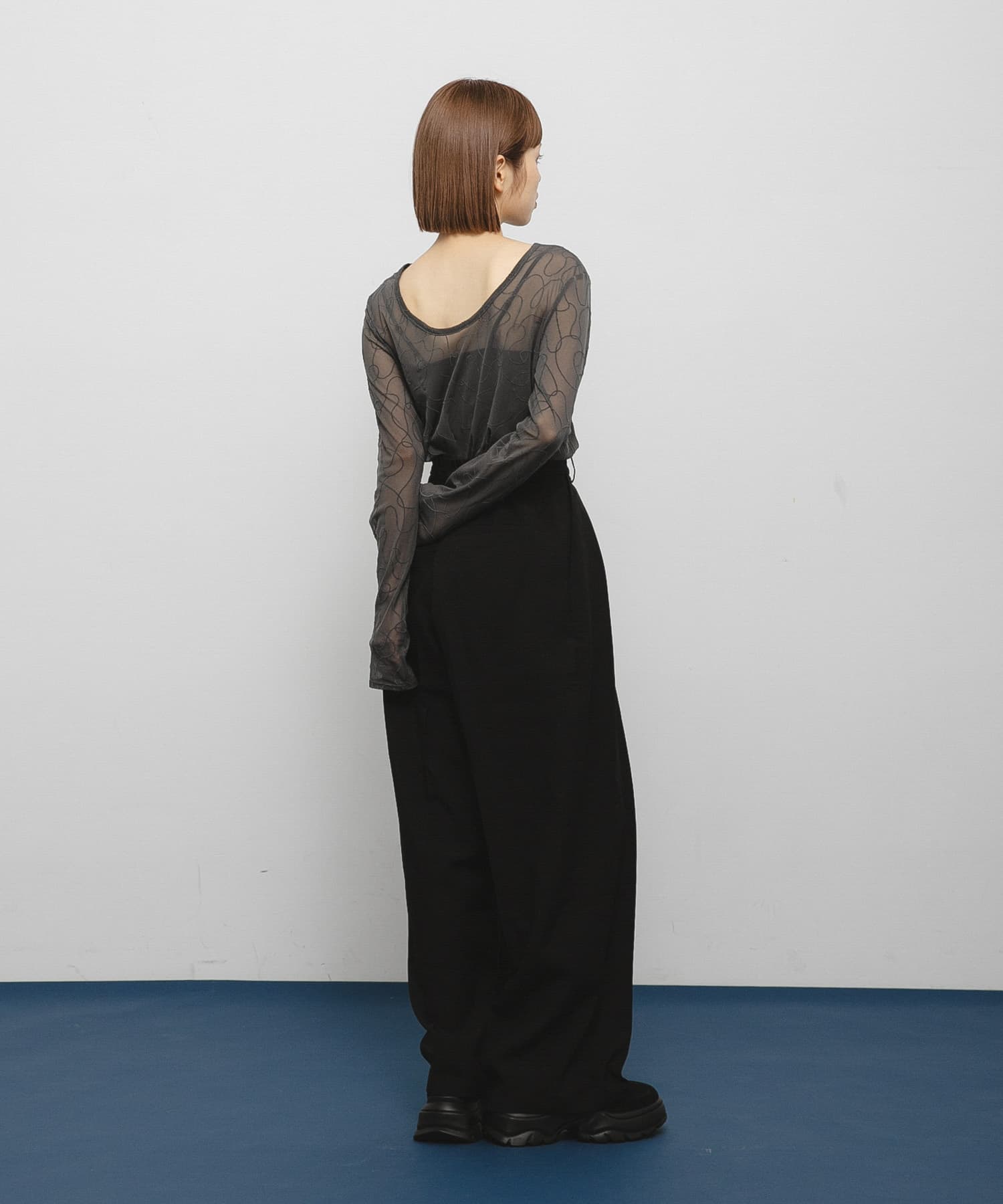 身長：153cm サイズ：one