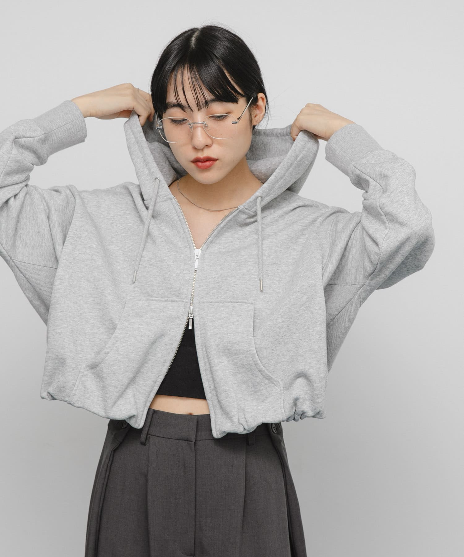 身長：160cm サイズ：one