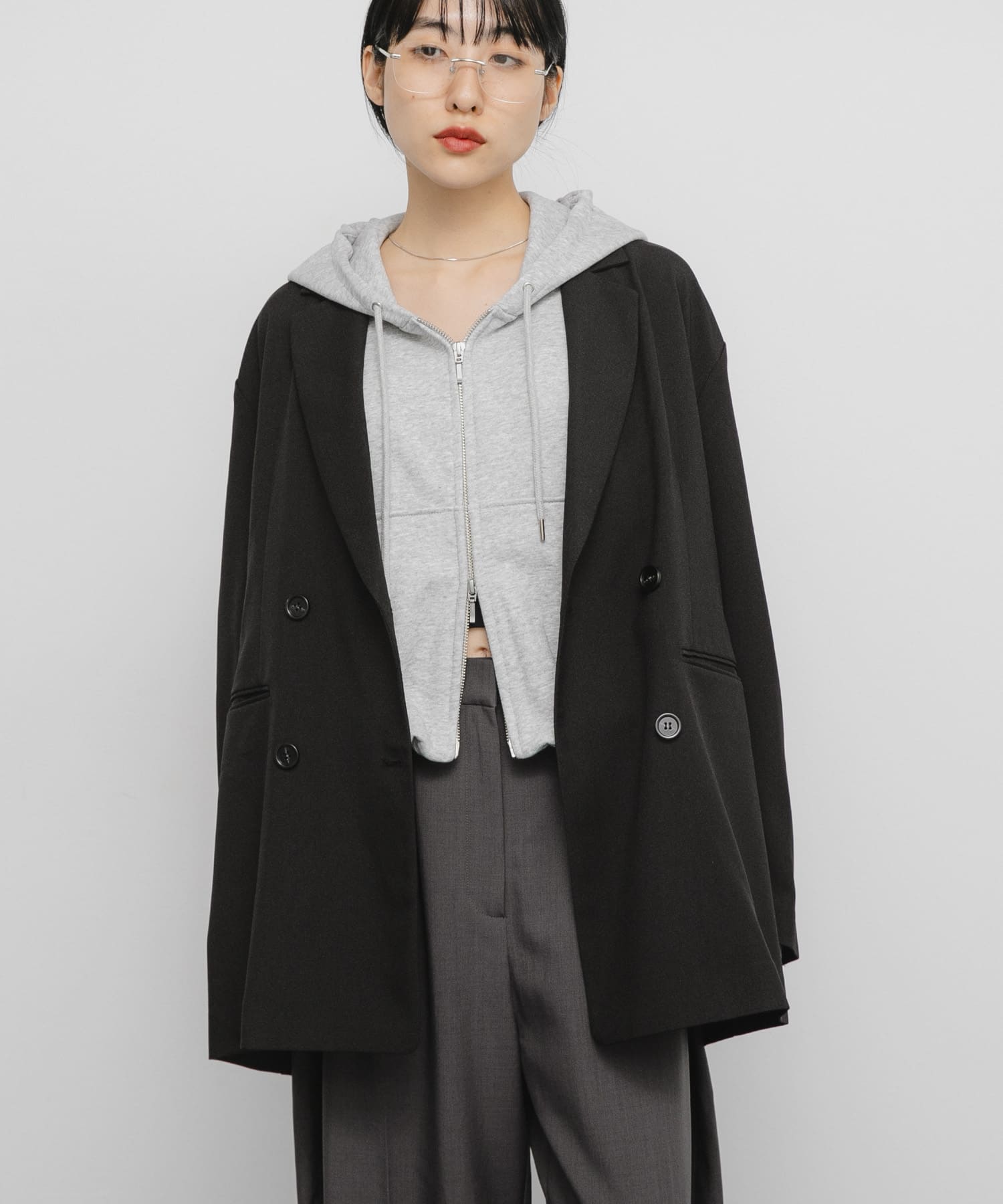 身長：160cm サイズ：one