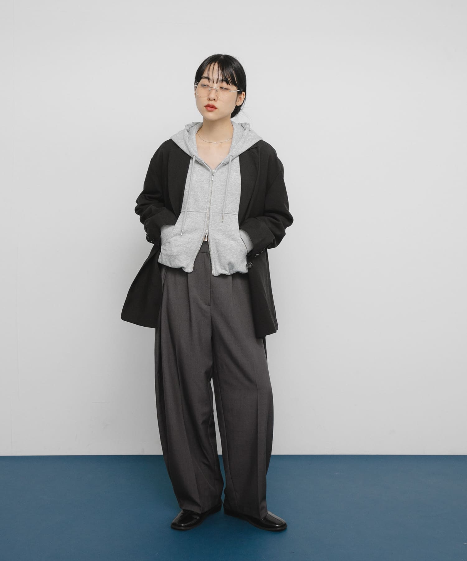 身長：160cm サイズ：one