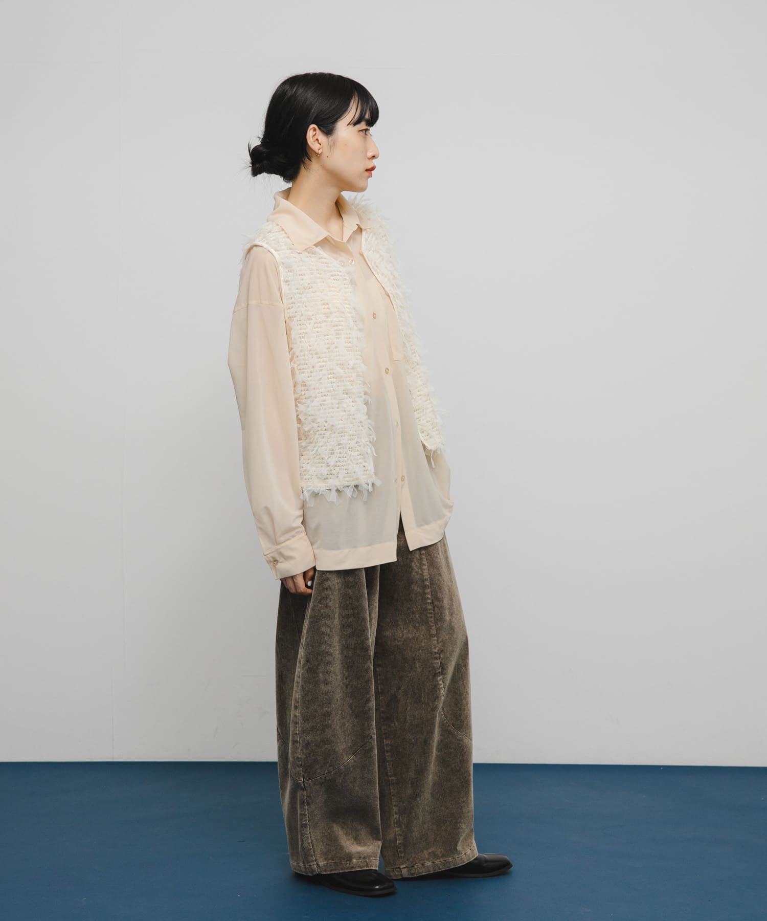 身長：160cm サイズ：one