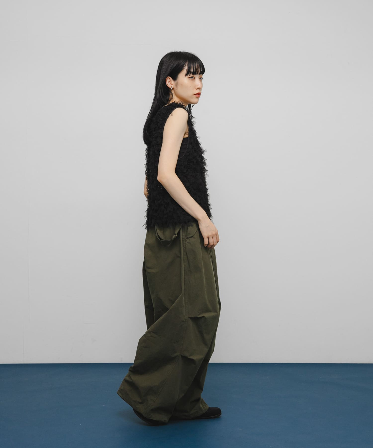 身長：160cm サイズ：one