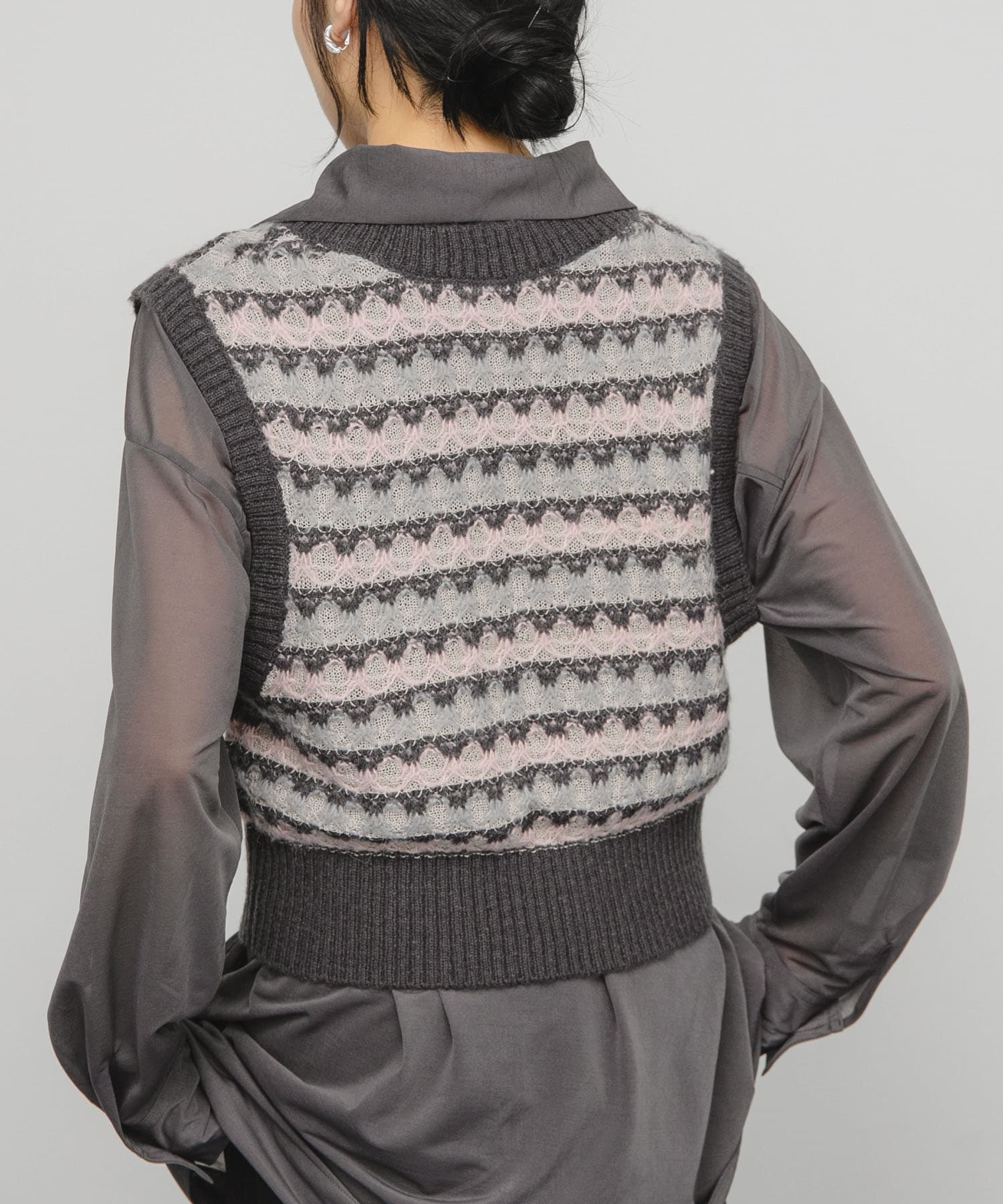 身長：160cm サイズ：one