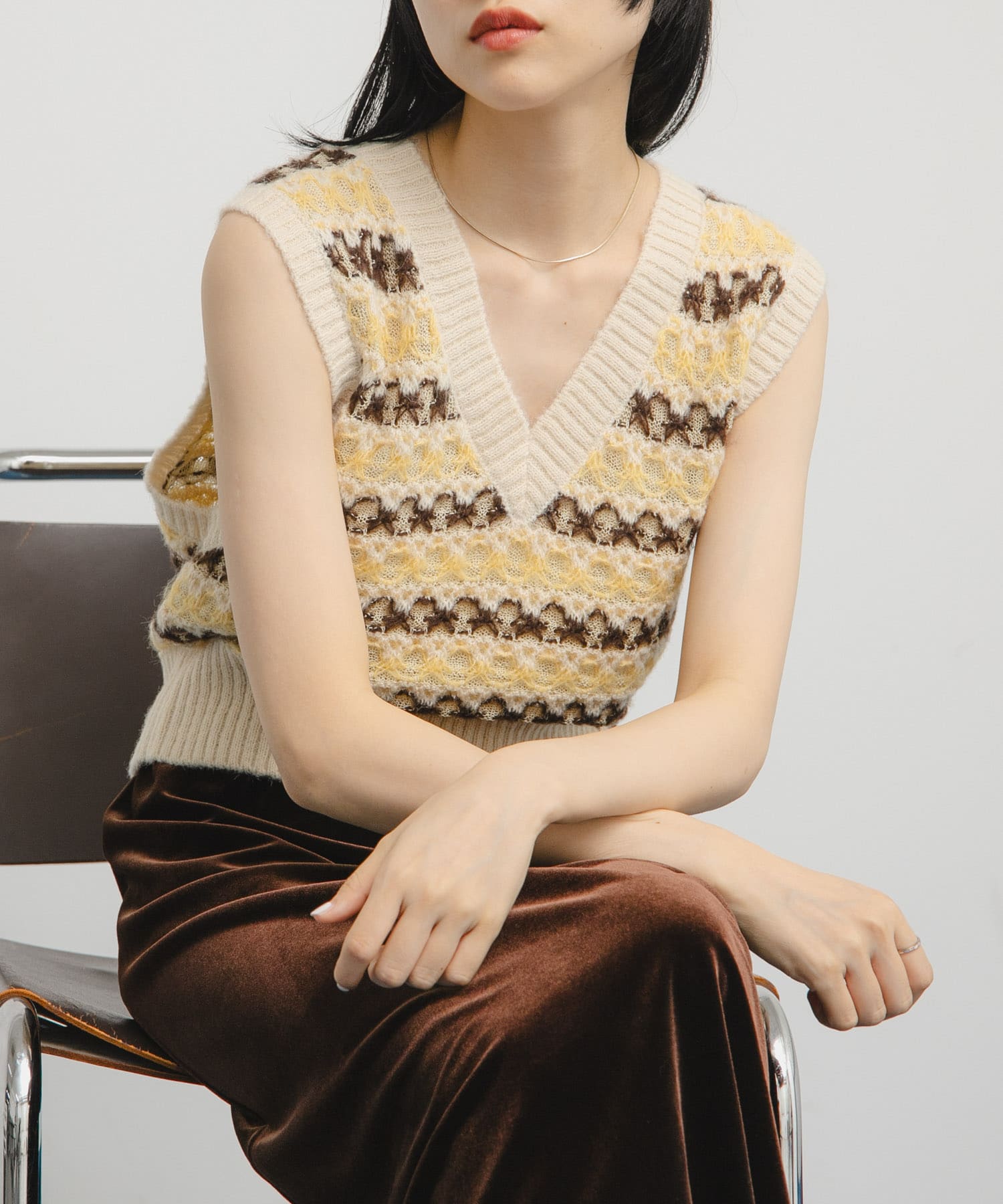 身長：160cm サイズ：one