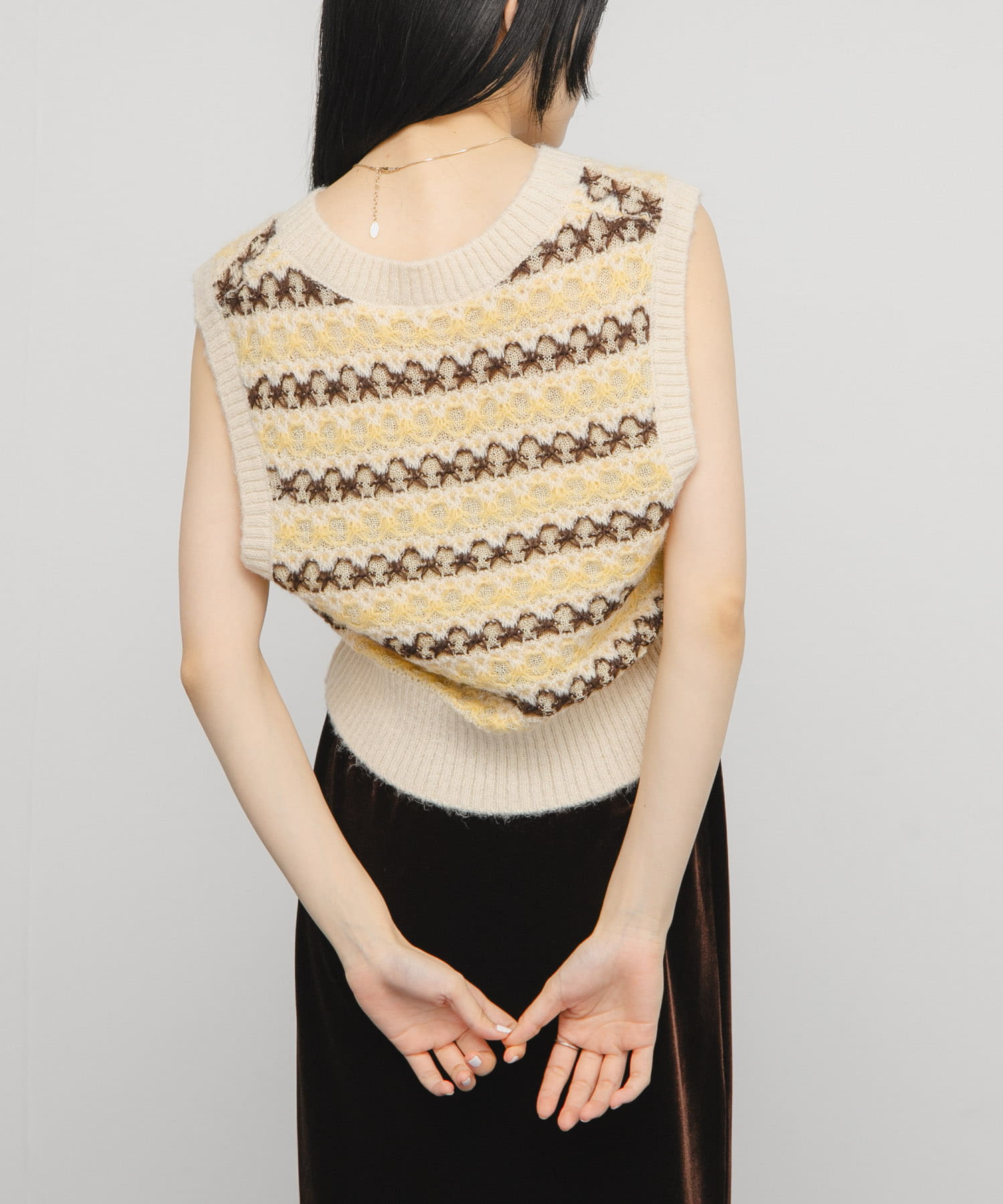 身長：160cm サイズ：one