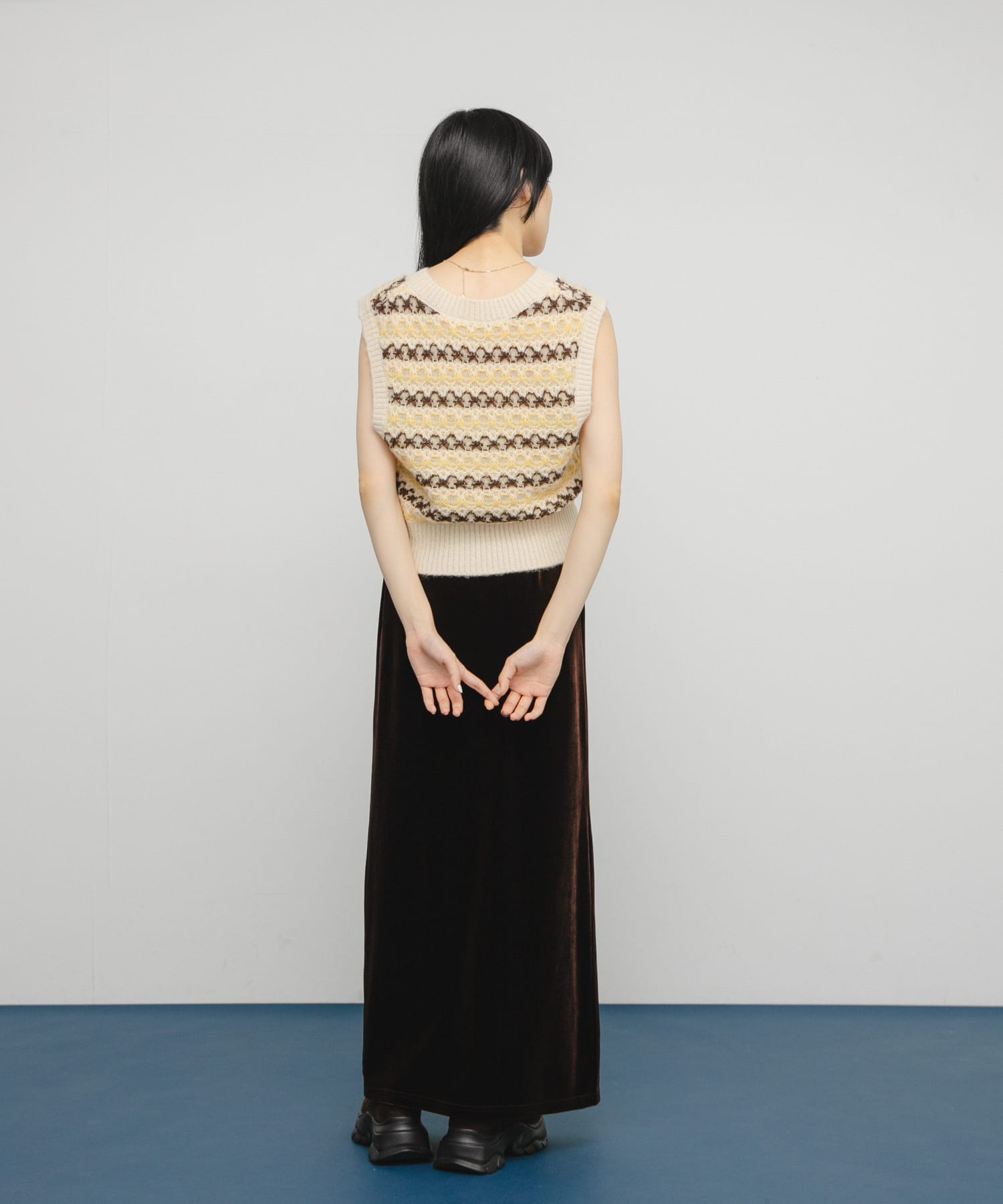 身長：160cm サイズ：one