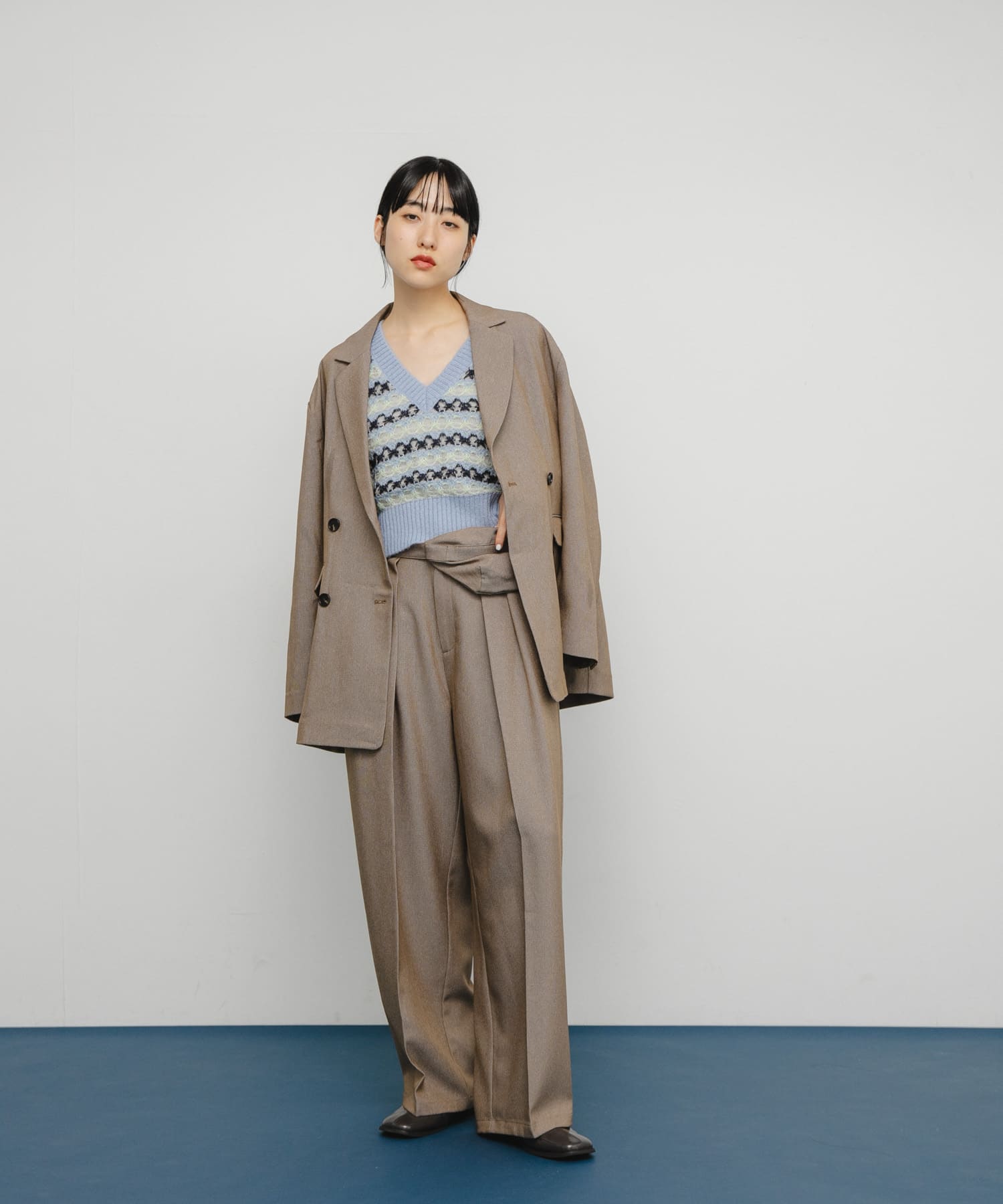 身長：160cm サイズ：one