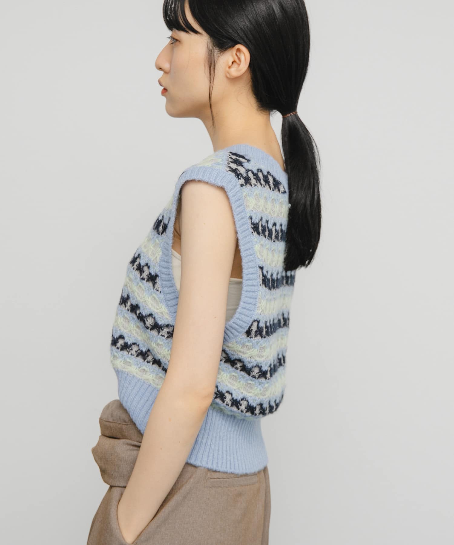 身長：160cm サイズ：one