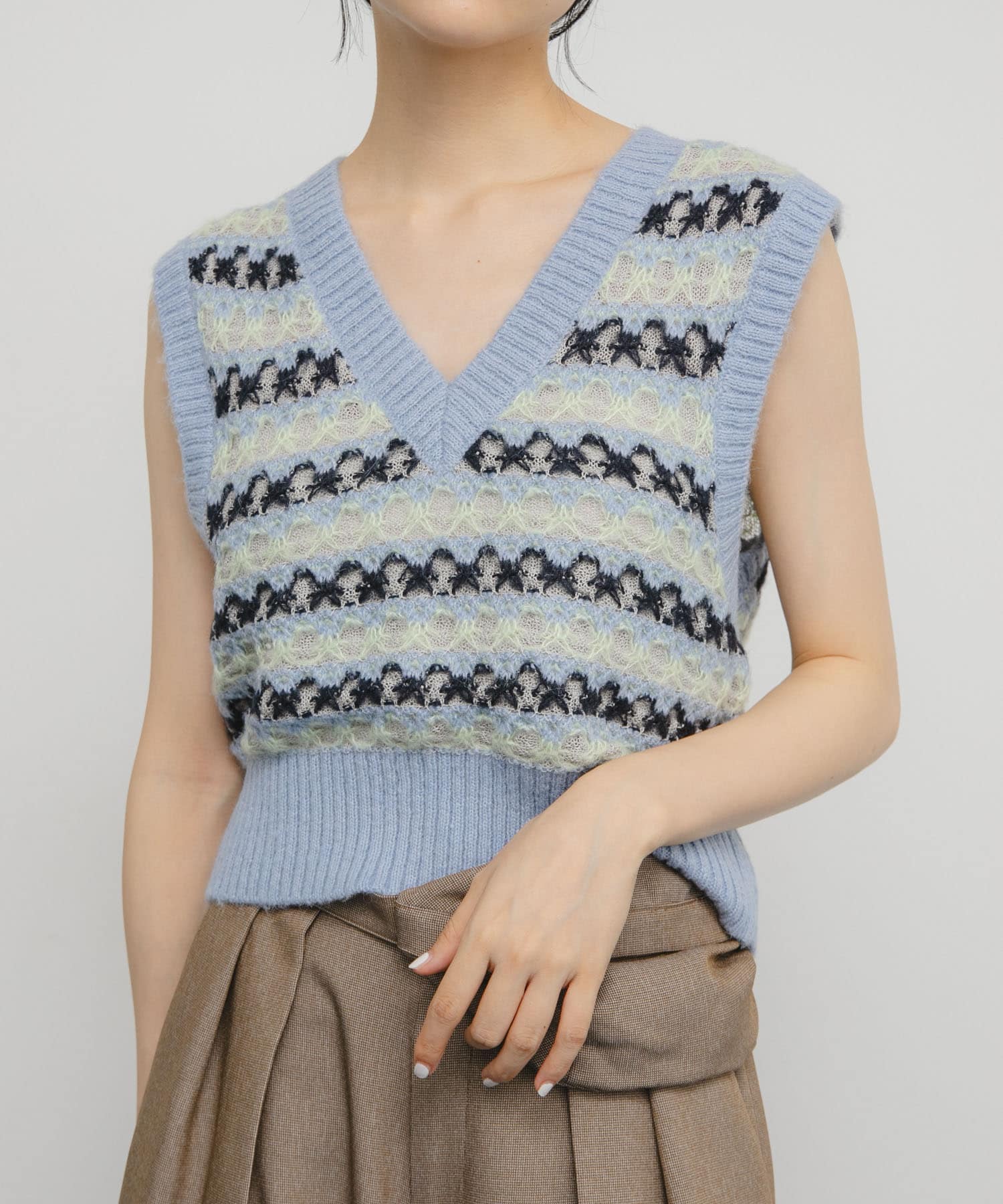 身長：160cm サイズ：one