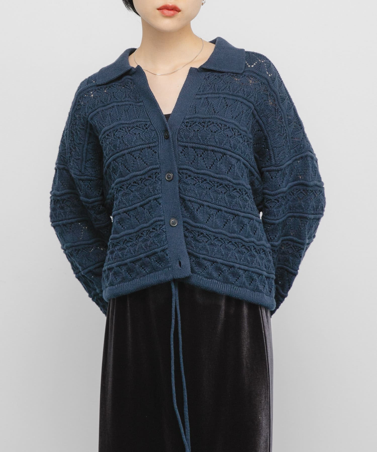 身長：160cm サイズ：one