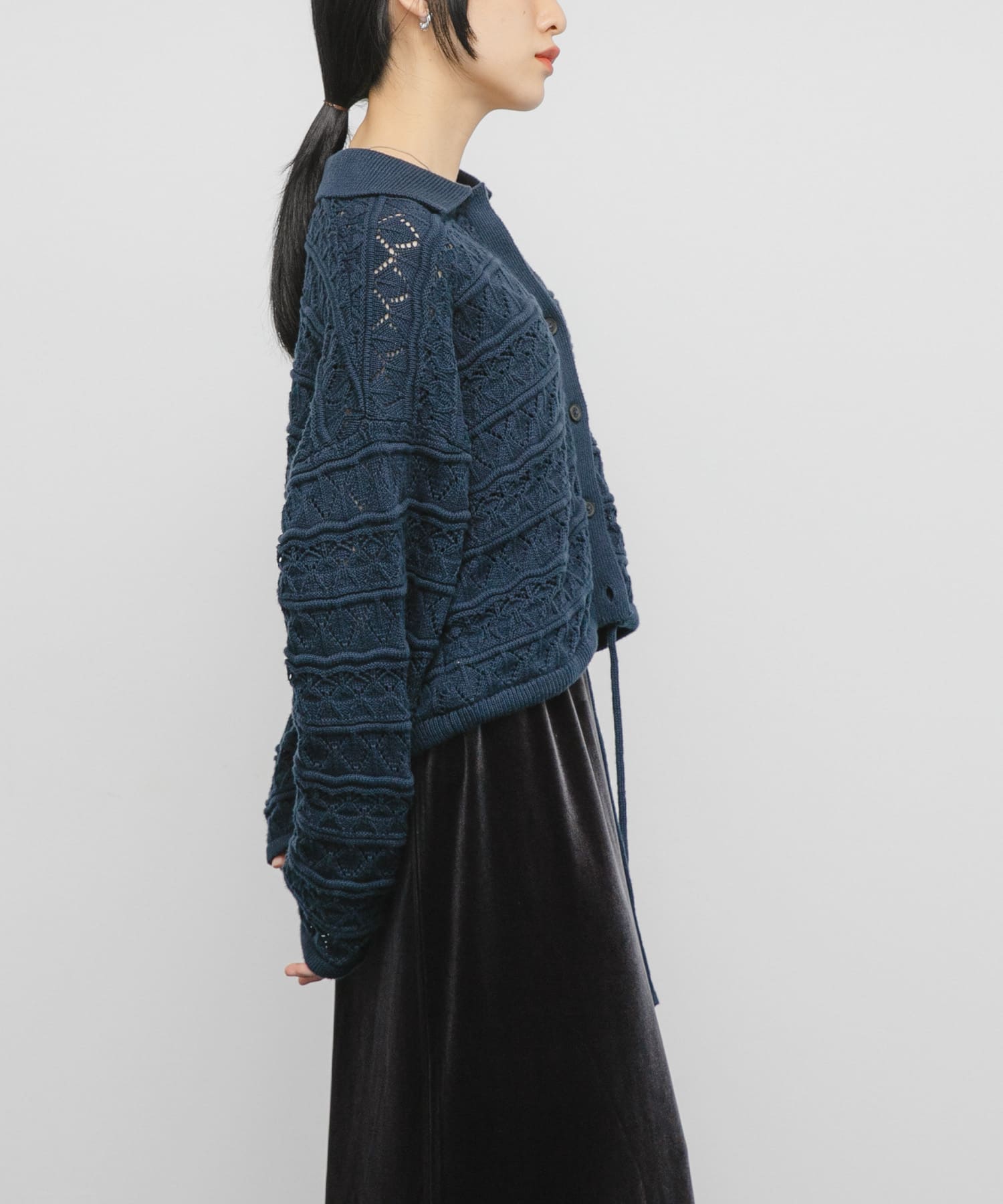 身長：160cm サイズ：one