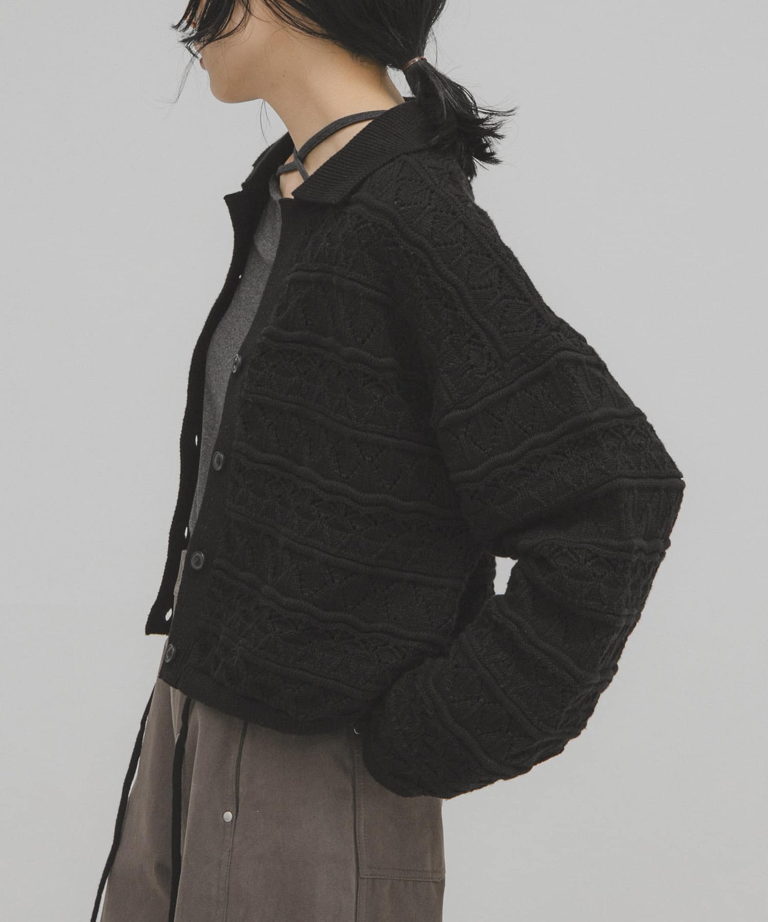 身長：160cm サイズ：one