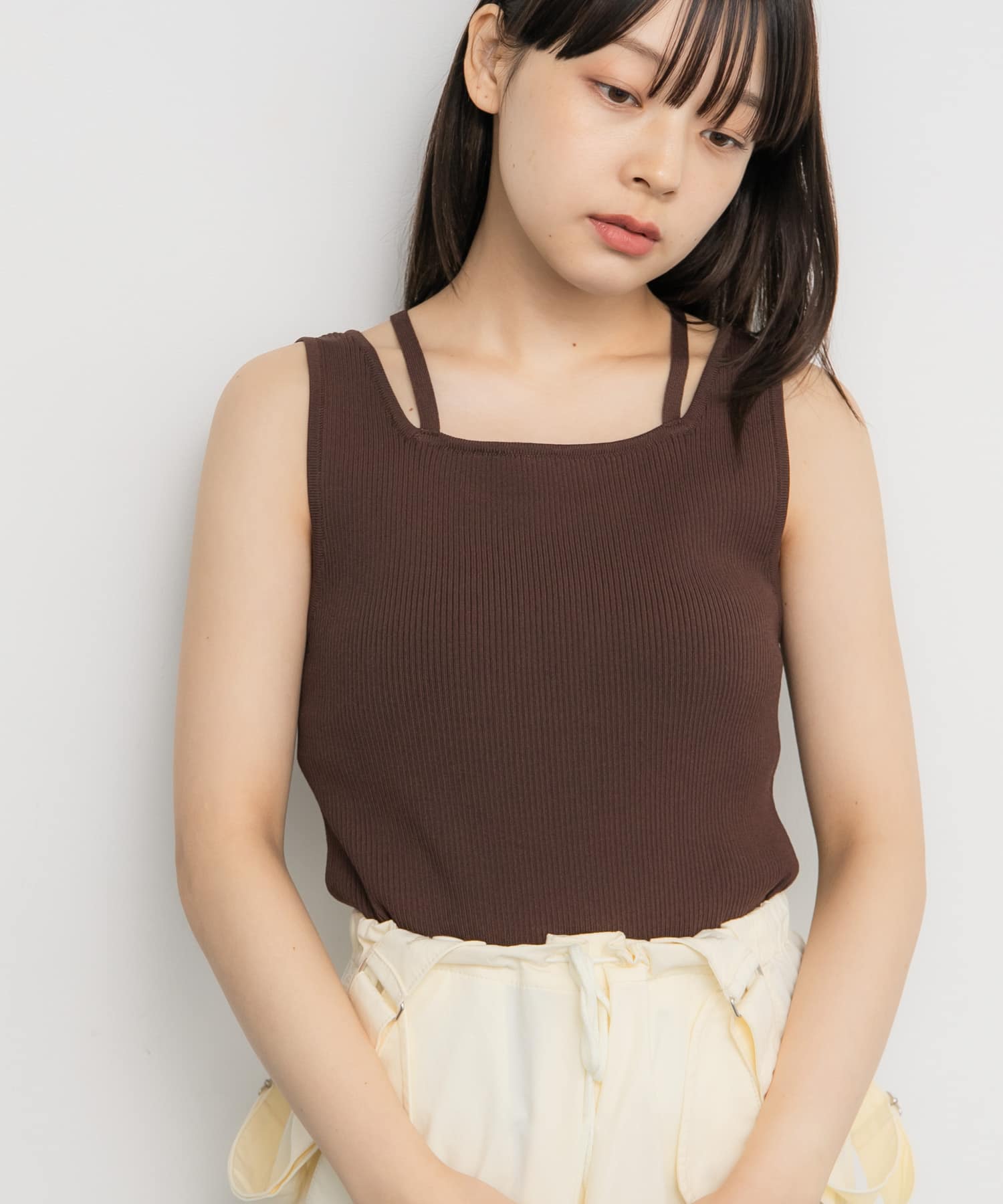身長：153cm サイズ：one