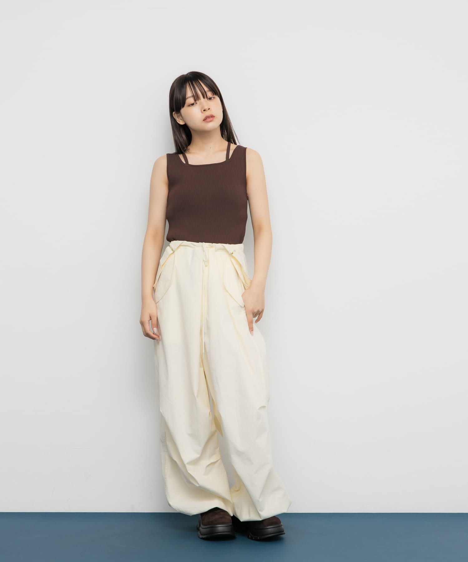 身長：153cm サイズ：one