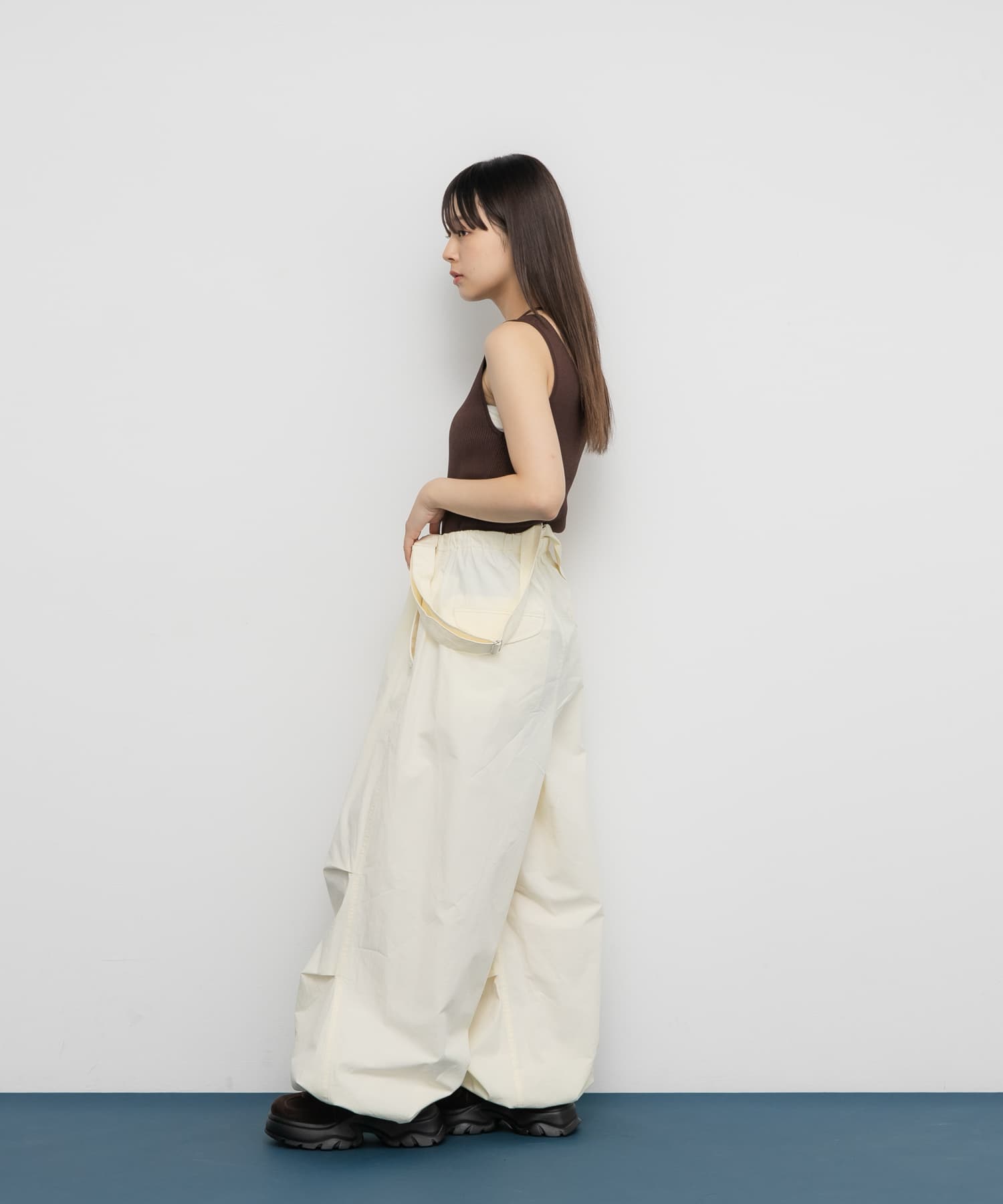 身長：153cm サイズ：one