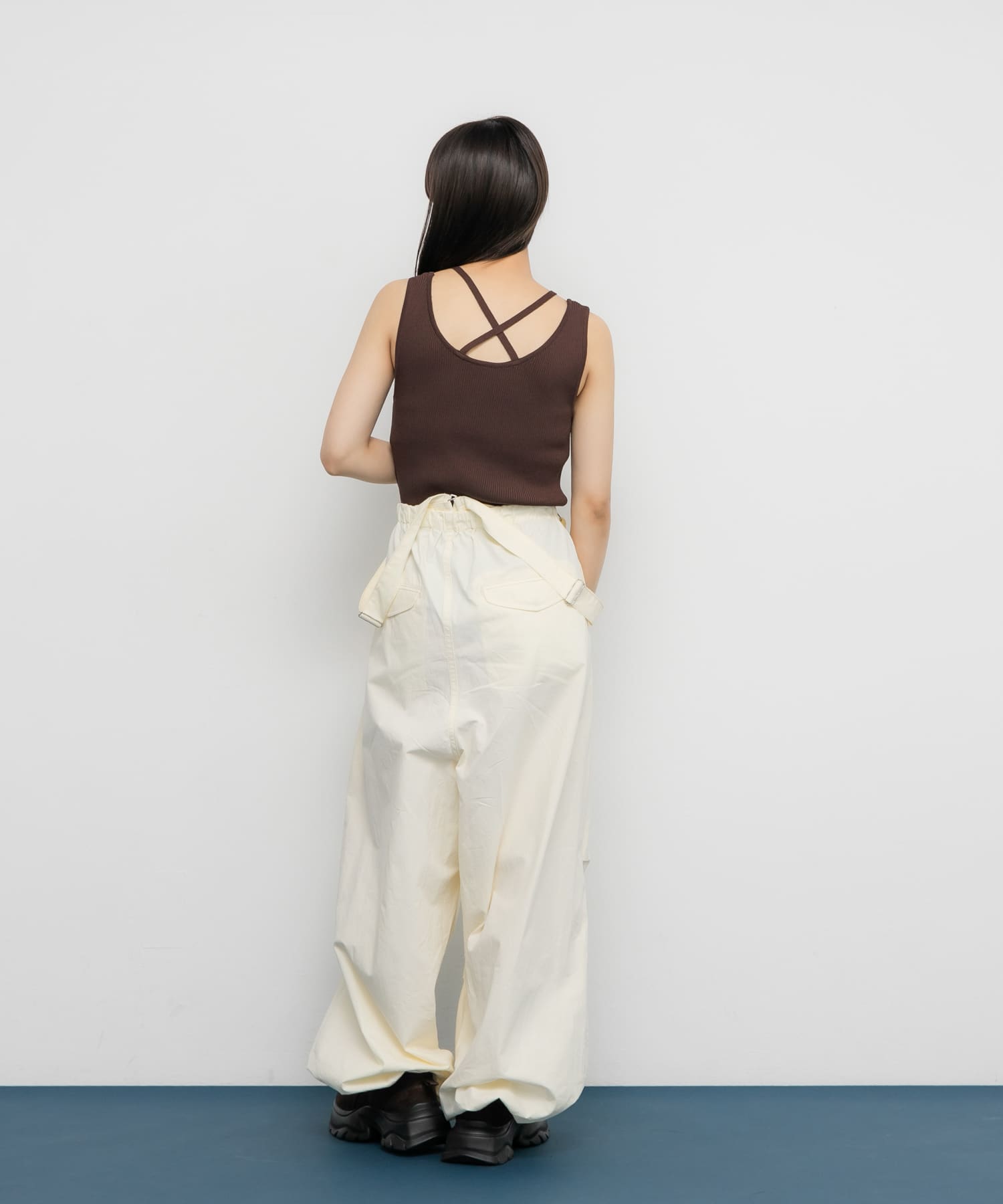 身長：153cm サイズ：one