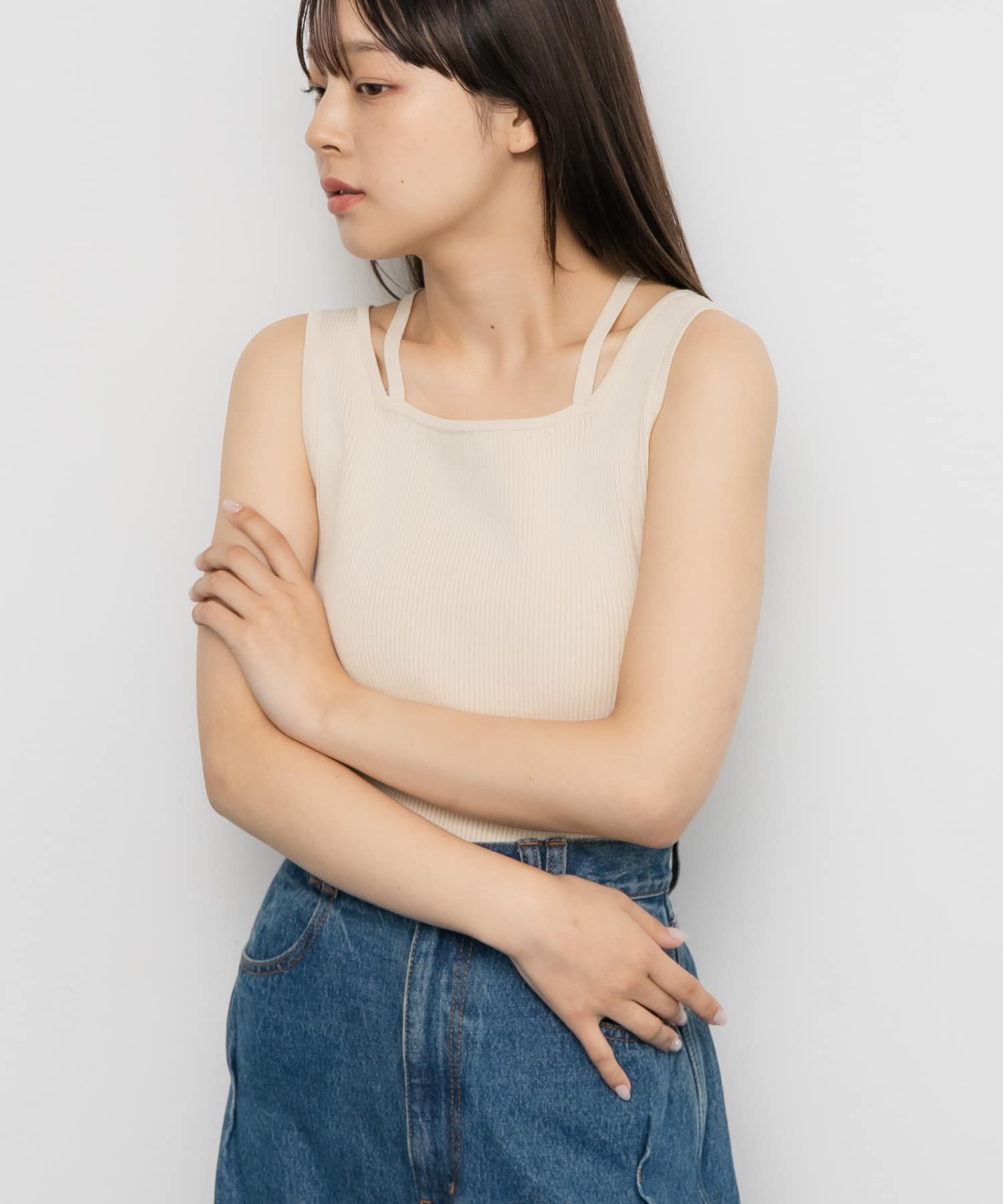 身長：153cm サイズ：one