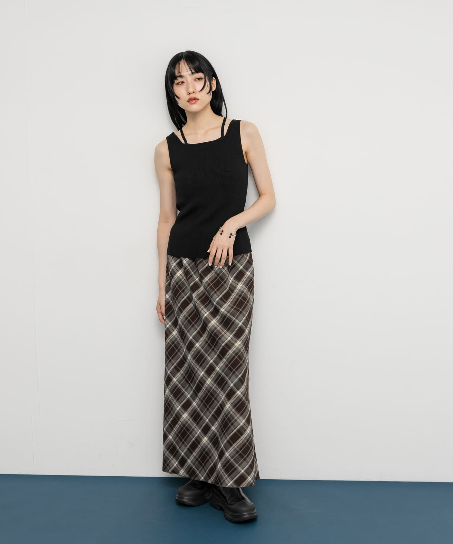 身長：160cm サイズ：one