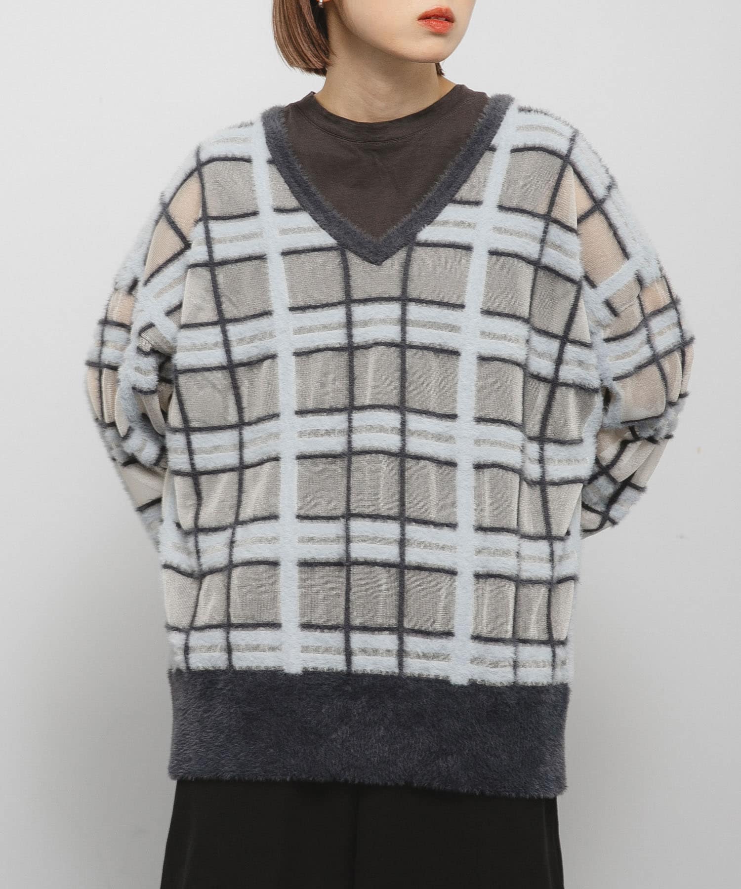 身長：153cm サイズ：one