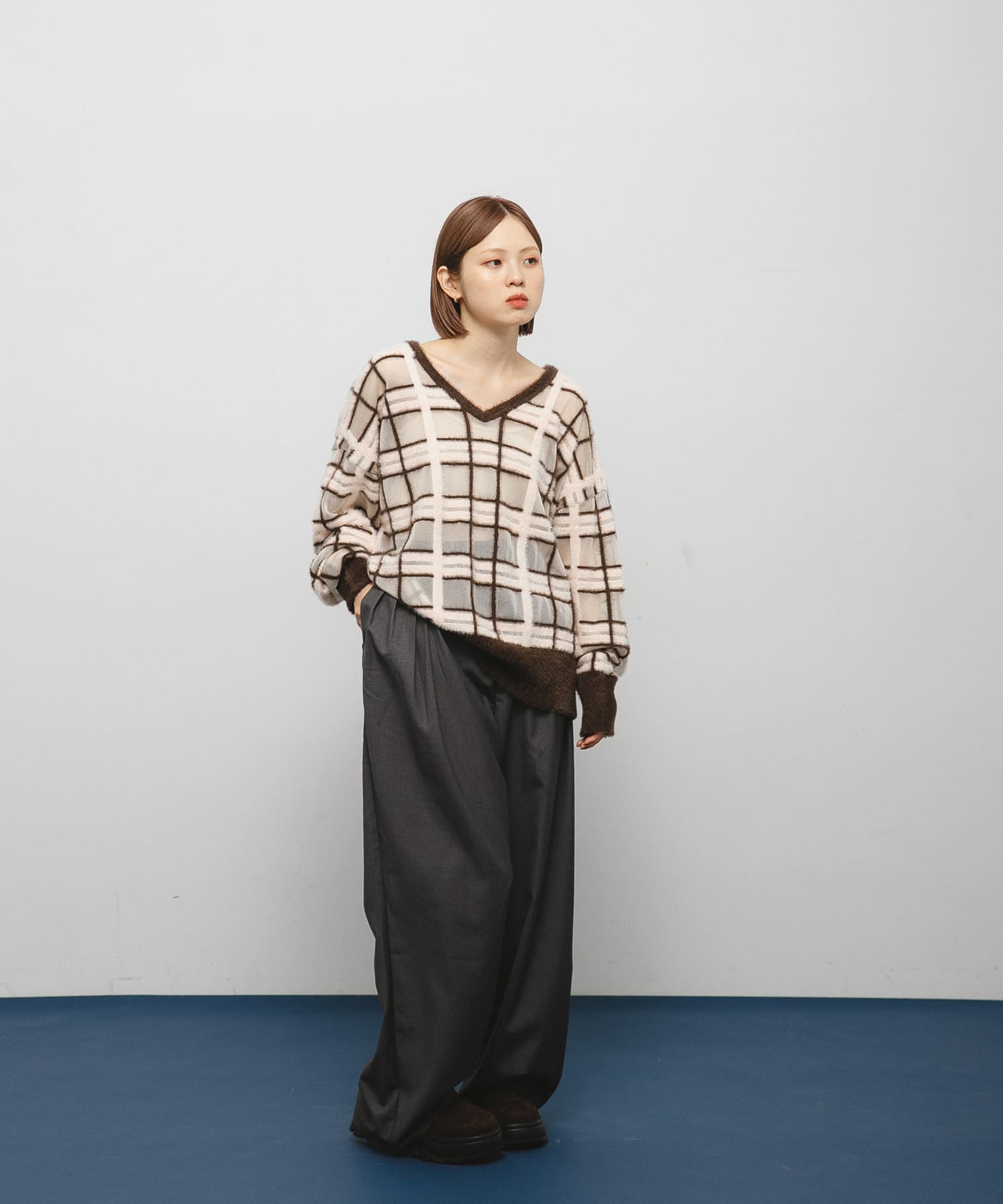 身長：153cm サイズ：one