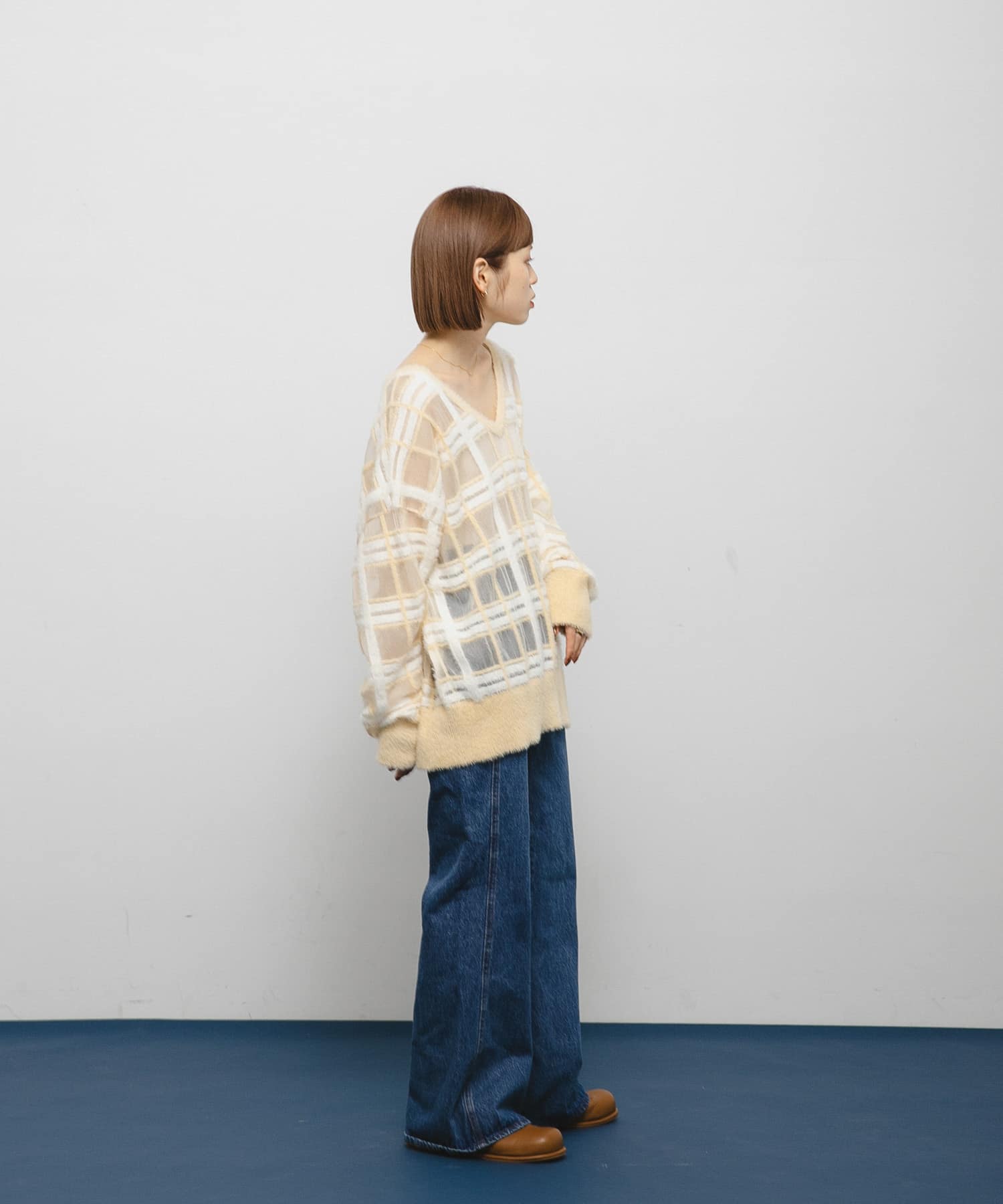 身長：153cm サイズ：one