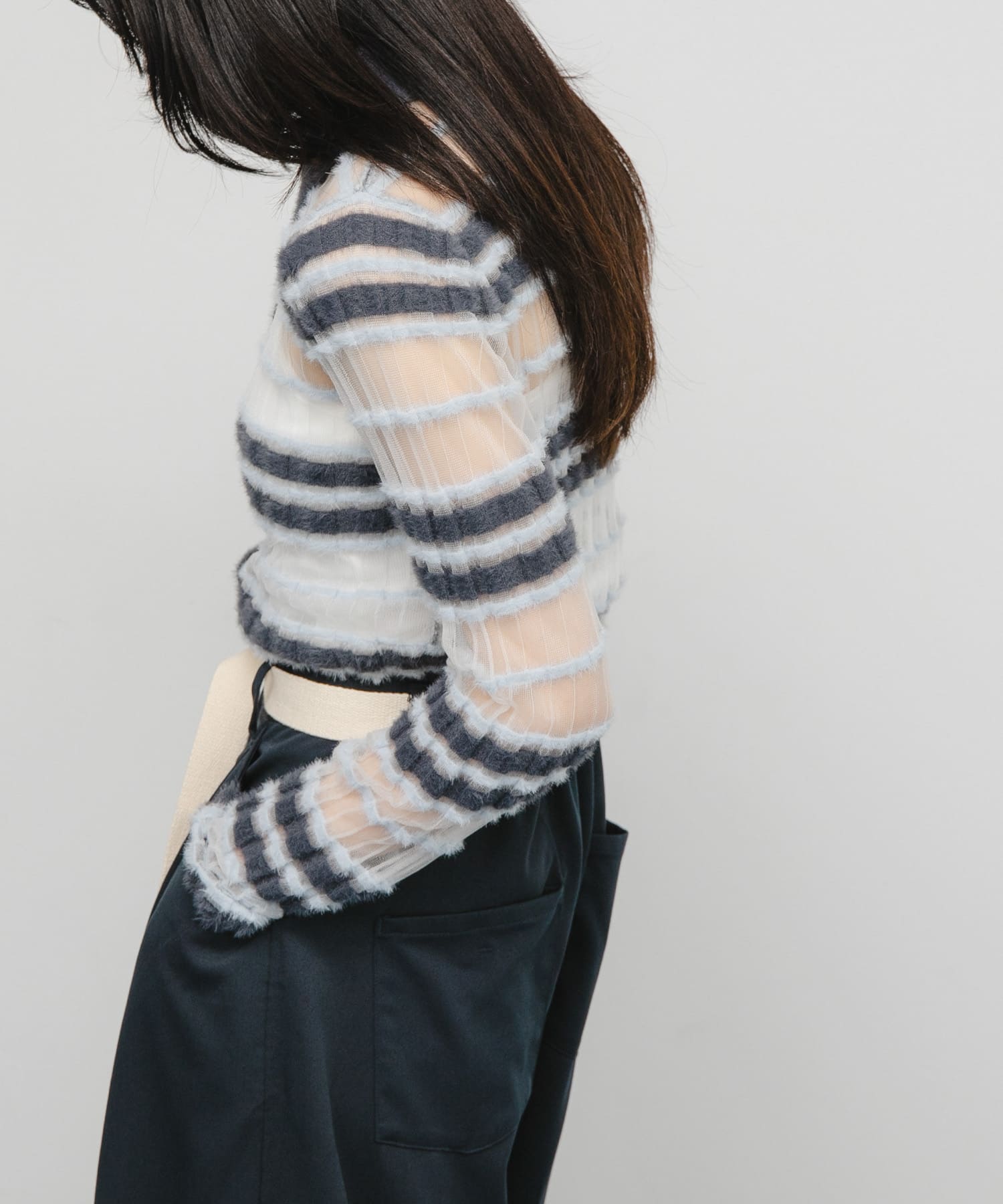 身長：160cm サイズ：one