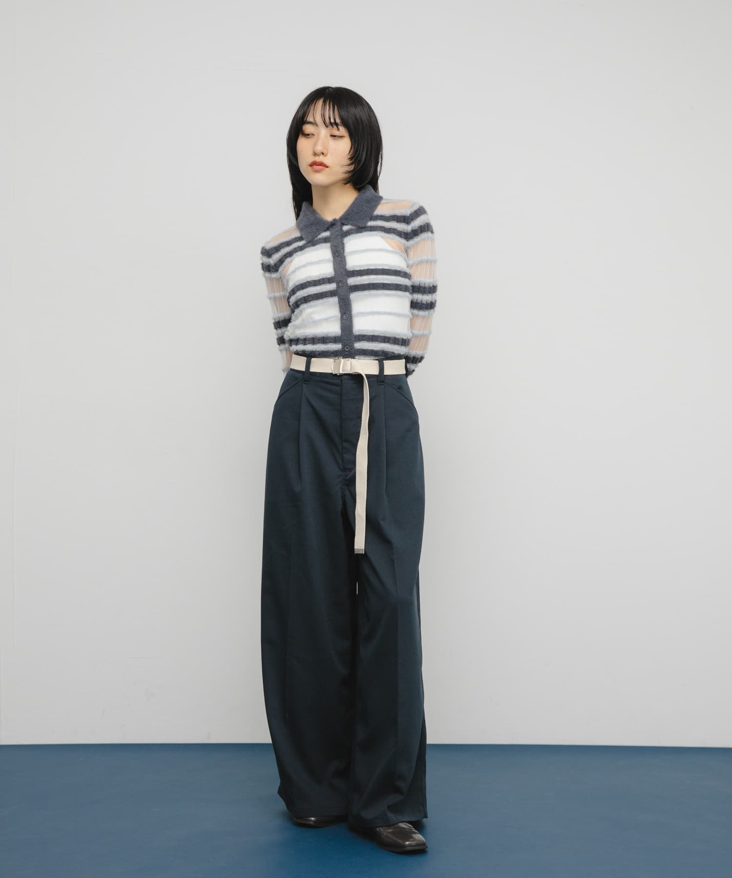 身長：160cm サイズ：one