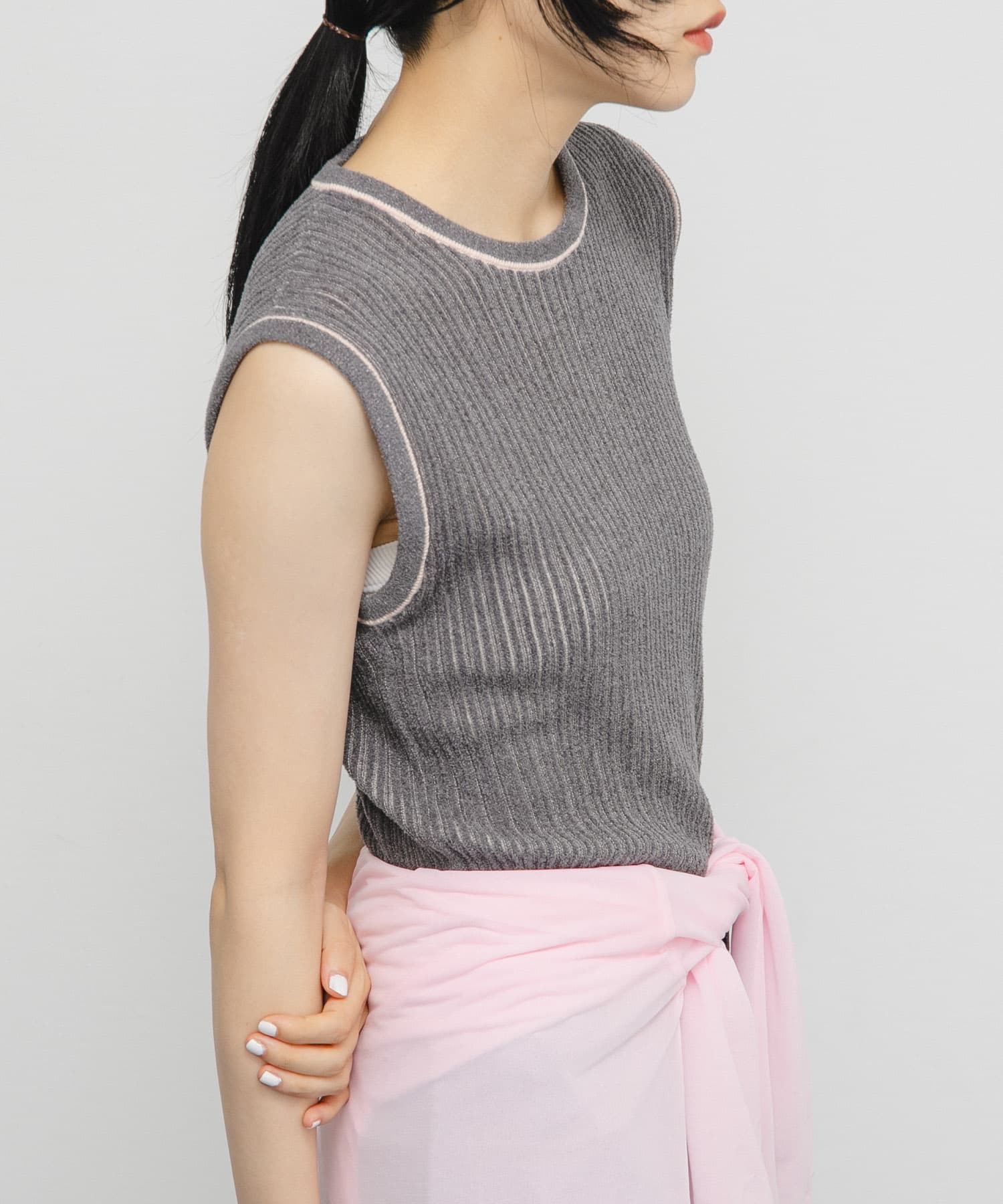 身長：160cm サイズ：one