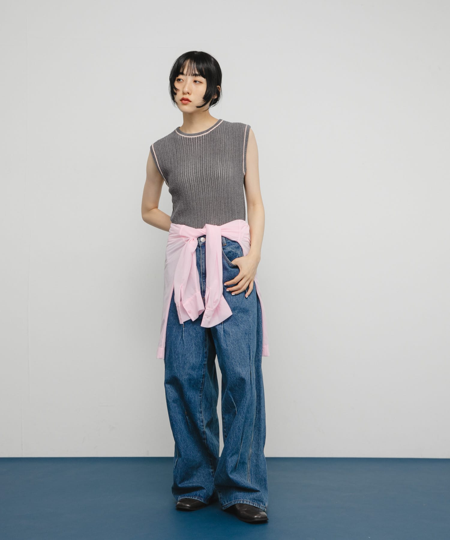 身長：160cm サイズ：one